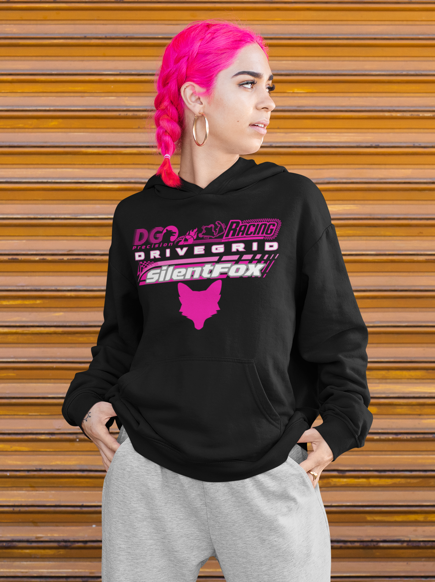 Magenta Fox Racing Hoodie Collection – SF Drive Grid