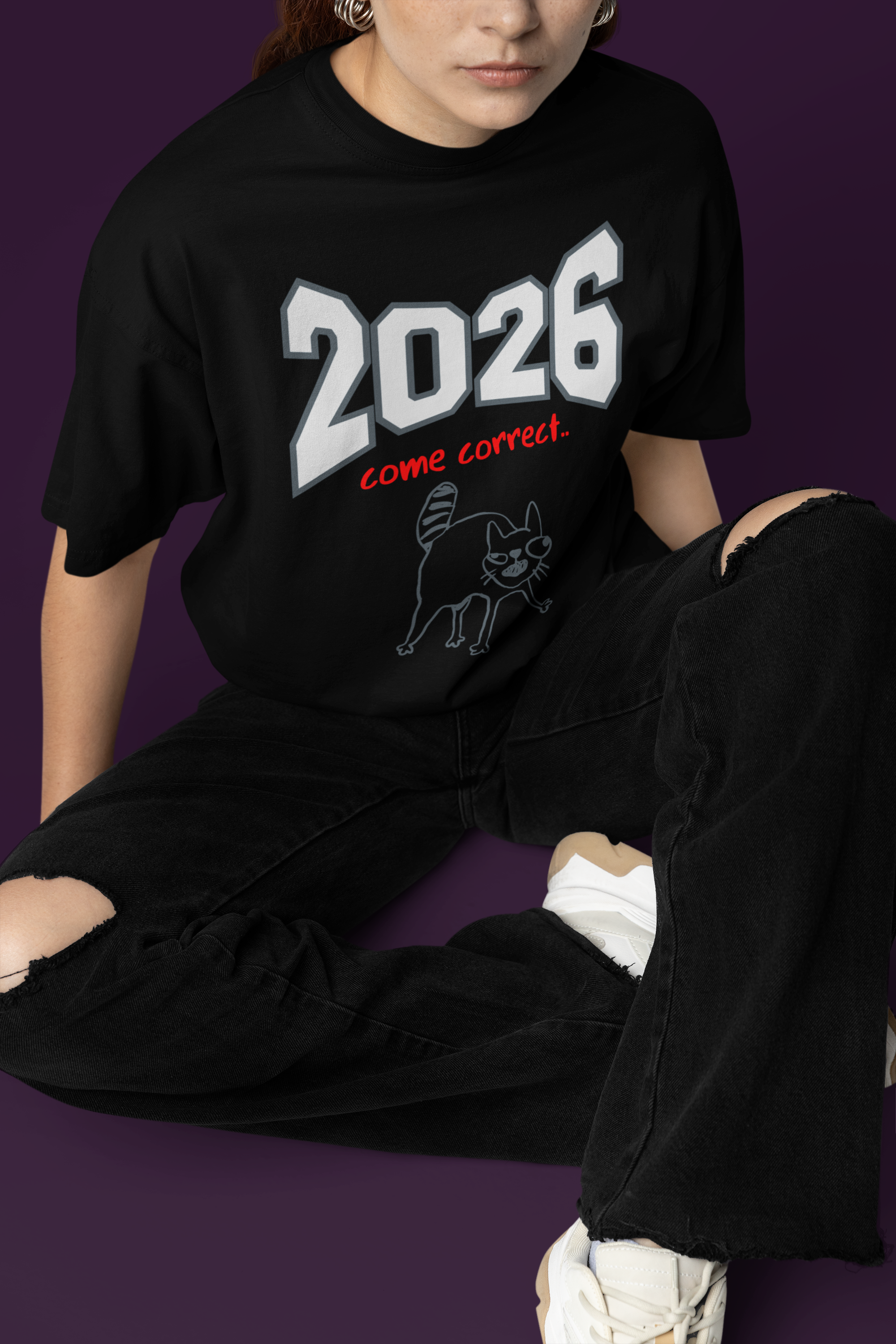2026 New Year Box-Tee Line - Come Correct 2026