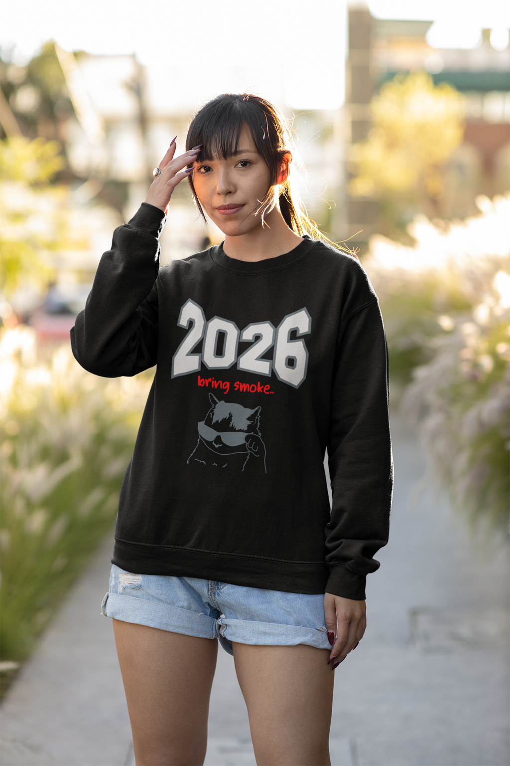 2026 New Year Sweatshirt Line - Bring Smoke 2026