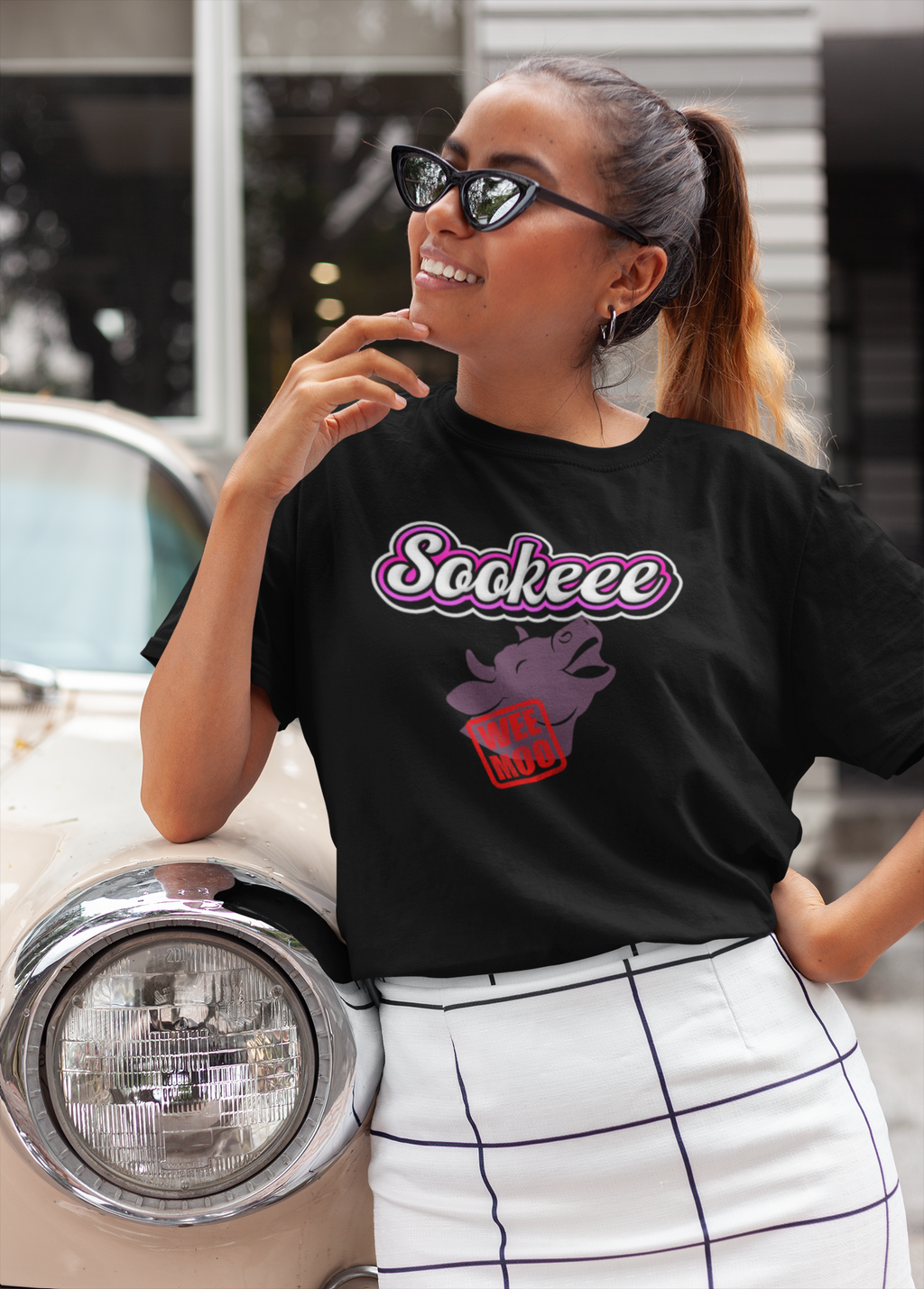 Wee-Moo Cow Boxy Tee Line - Sookeee