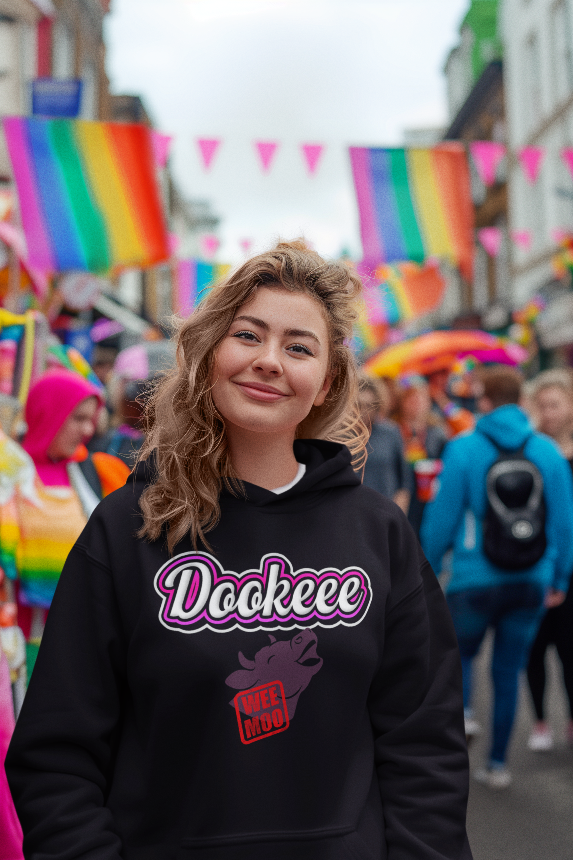 Weemoo Cow Hoodie Collection - Dookeee