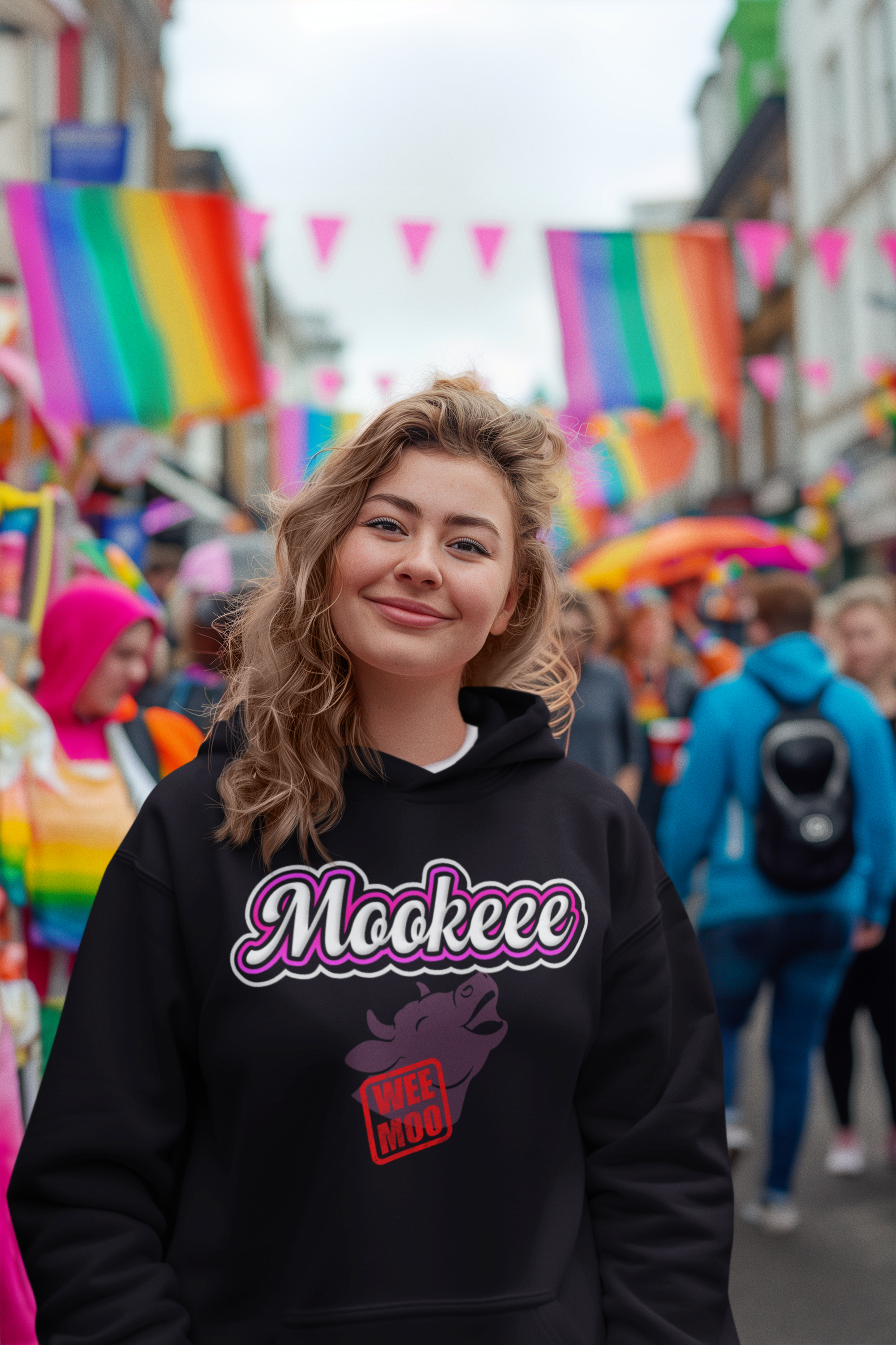 Weemoo Cow Hoodie Collection - Mookeee