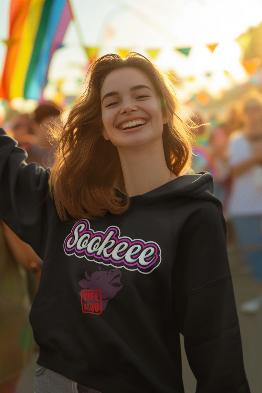 Weemoo Cow Hoodie Collection - Sookeee