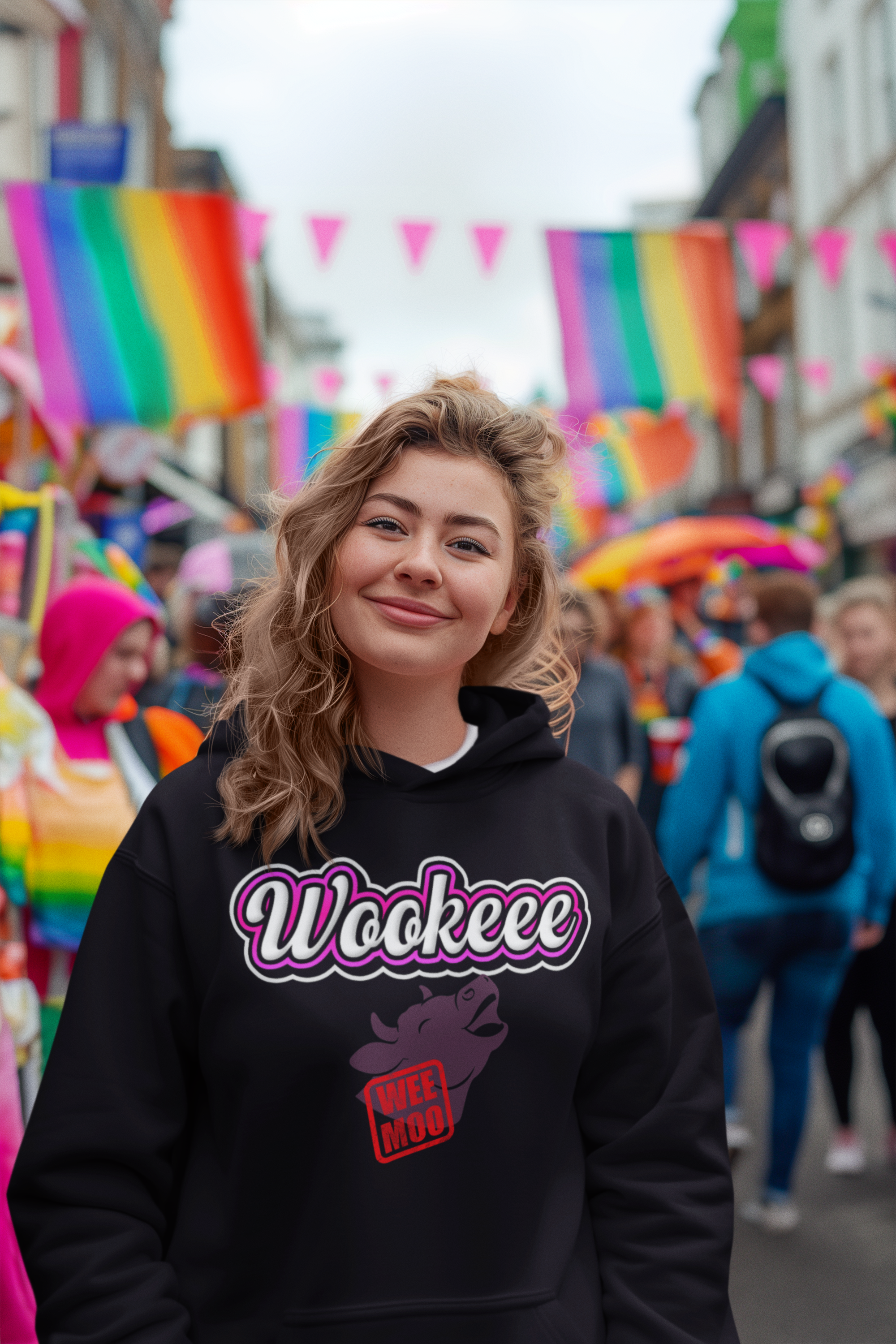 Weemoo Cow Hoodie Collection - Wookeee