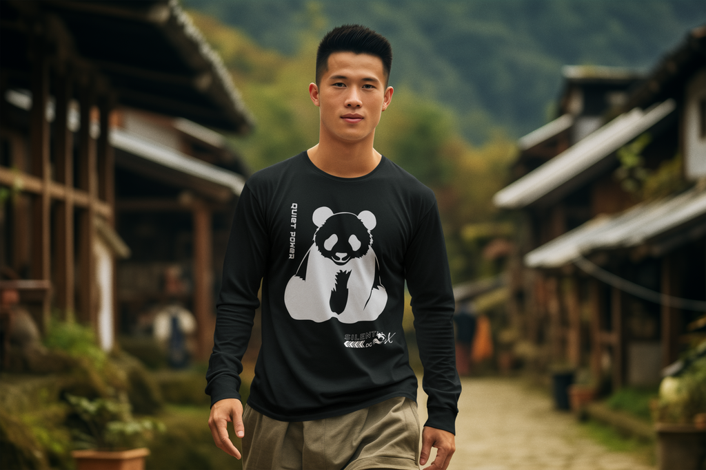 Prime Instinct Long Sleeve Box-T - Panda Quiet Power
