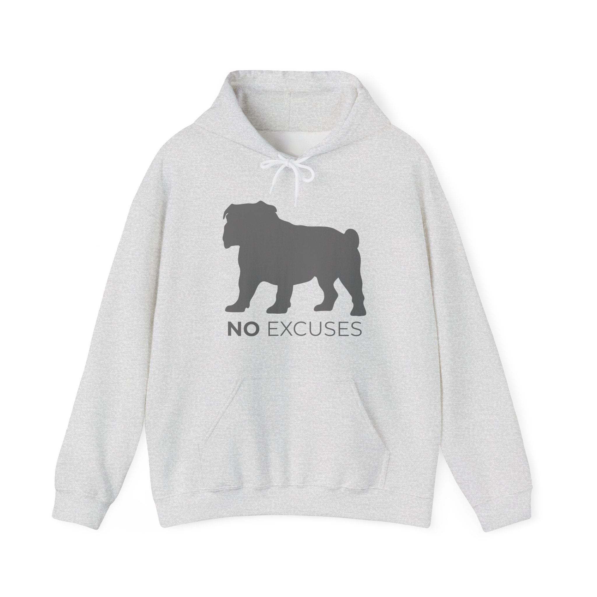 Animal Attitude Hoodie Line - No Excuses Dog