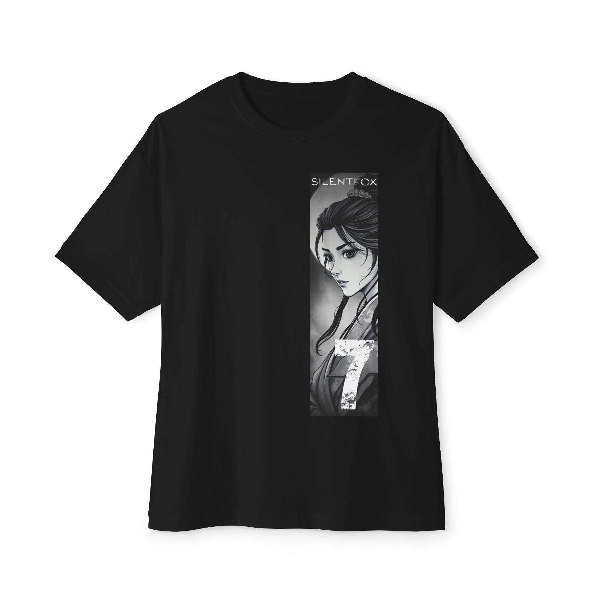 Anime Design Oversize T-shirt - SF Guardian - Dawn #7