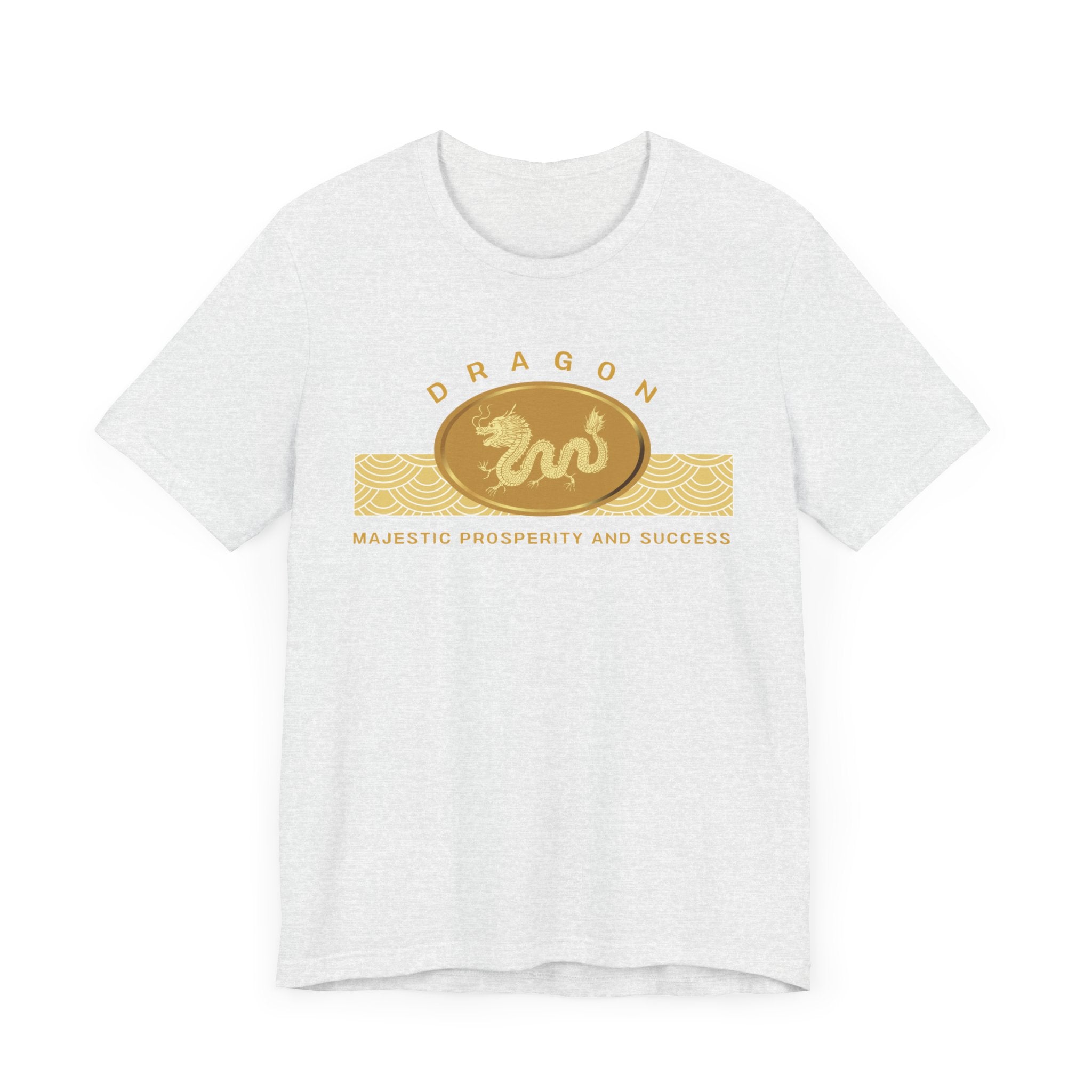 Empowering T-shirt - Zen Dragon Collection Gold Majestic