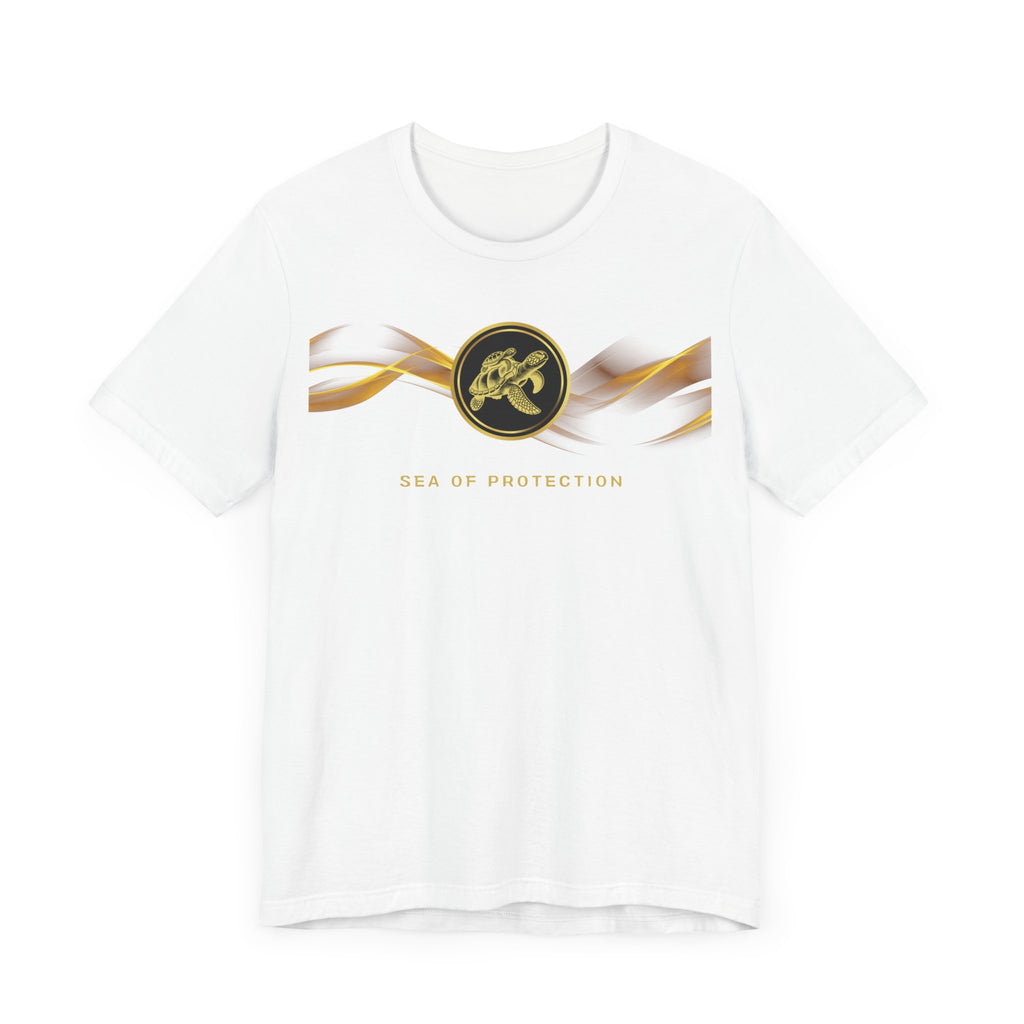 Empowering T-shirt - Zen Turtle Collection Black Protection