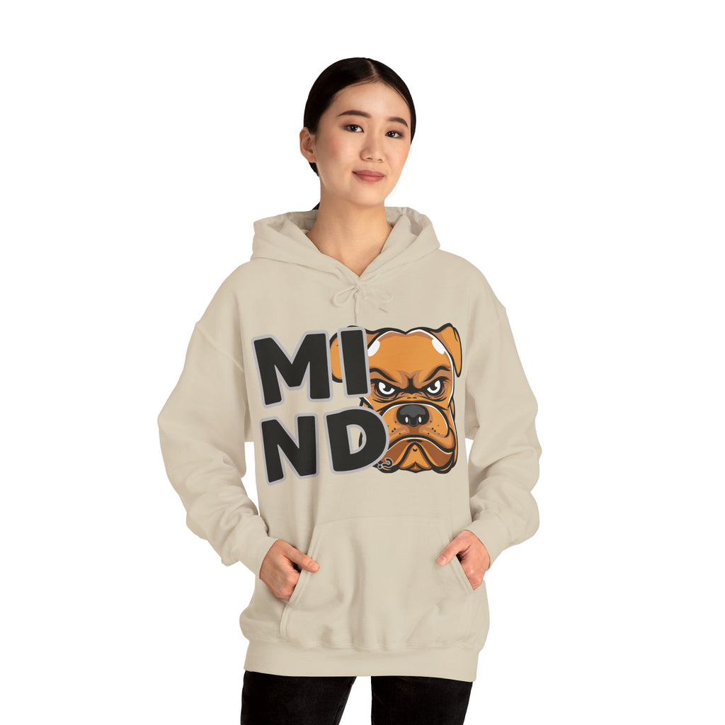 Hooded Sweatshirt Humor - Mind? Dog