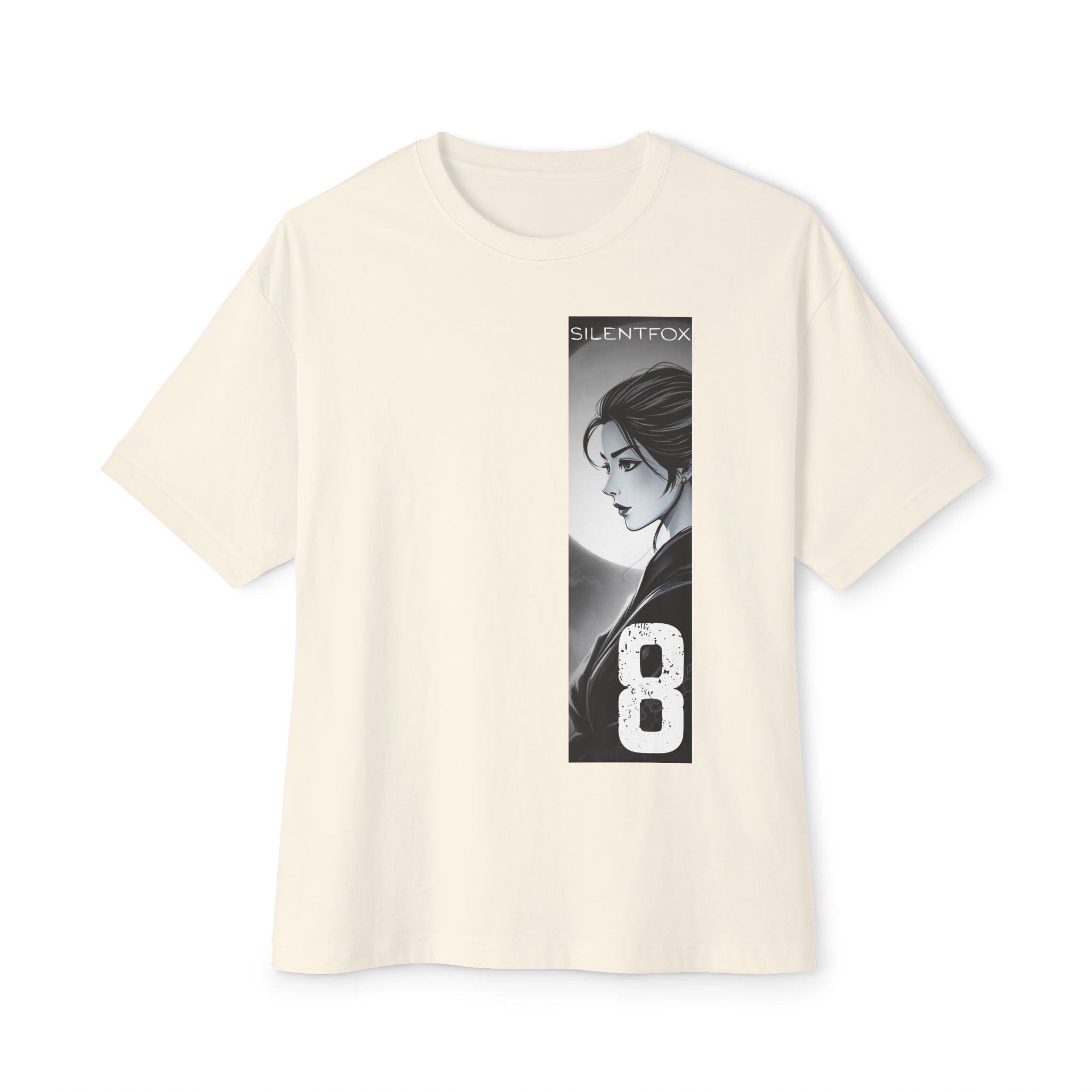 Anime Design Oversize T-shirt - SF Guardian - Devout #8
