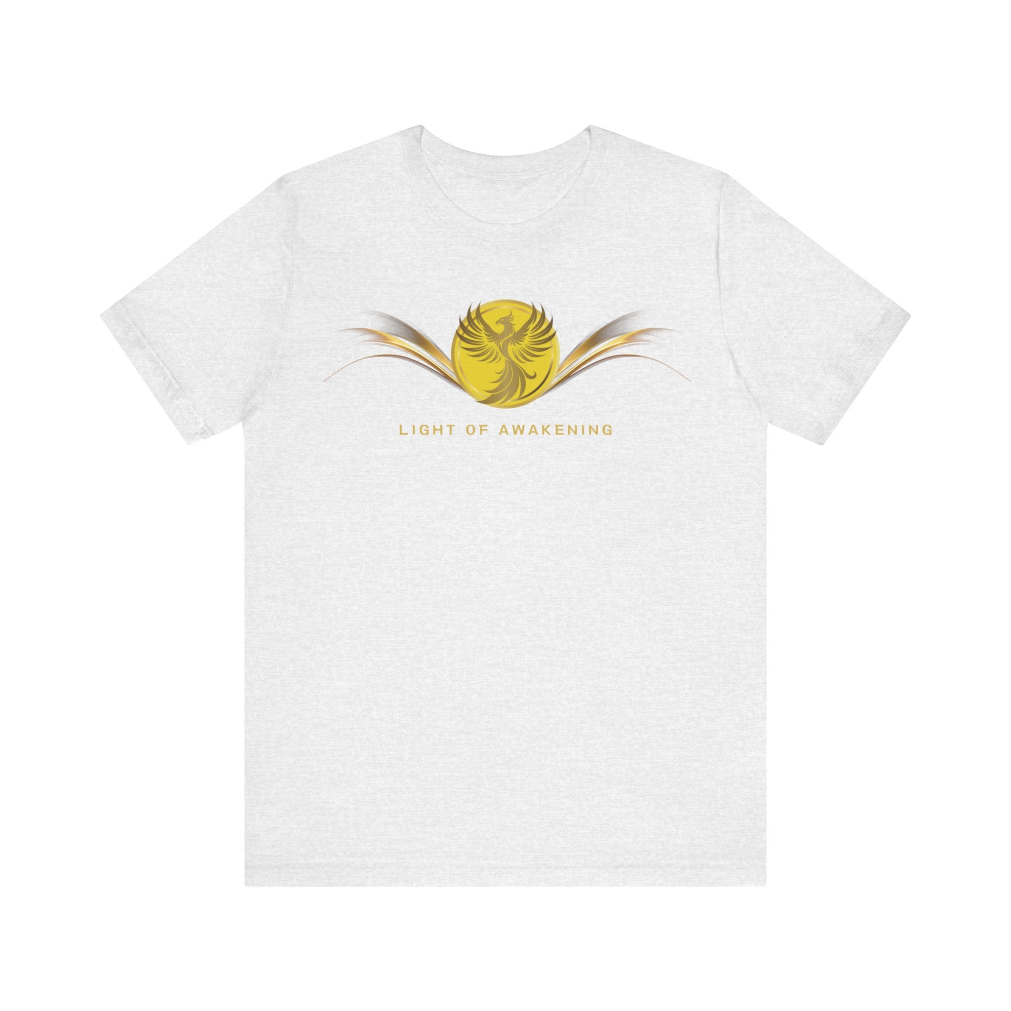 Empowering T-shirt - Zen Phoenix Collection Yellow Awakening