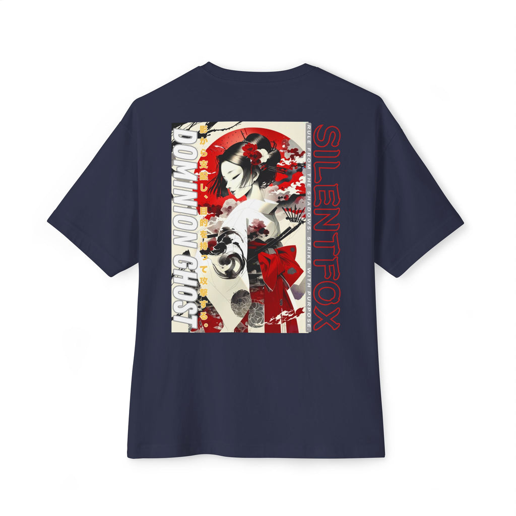 Anime Design Oversize T-shirt - SF Dominion Ghost