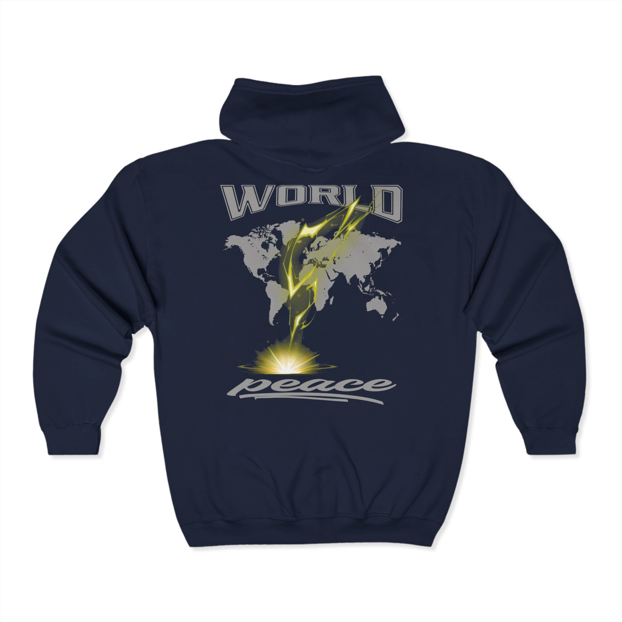 World Hoodie Zipper Collection - World Peace