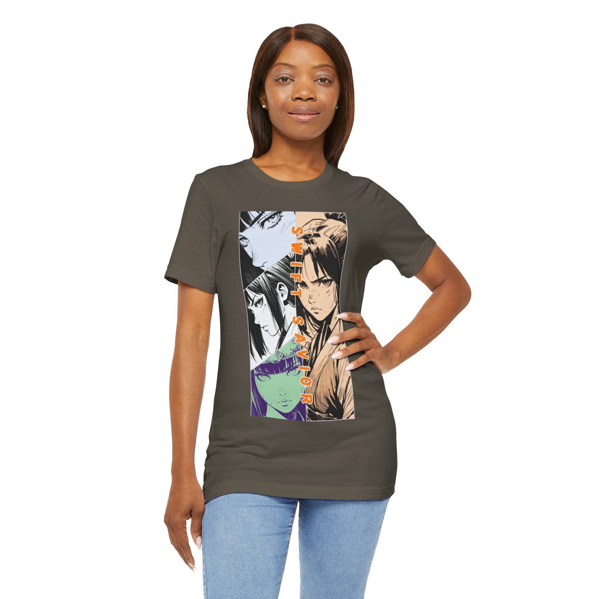 Anime Silent Hero T-shirt - Swift Savior