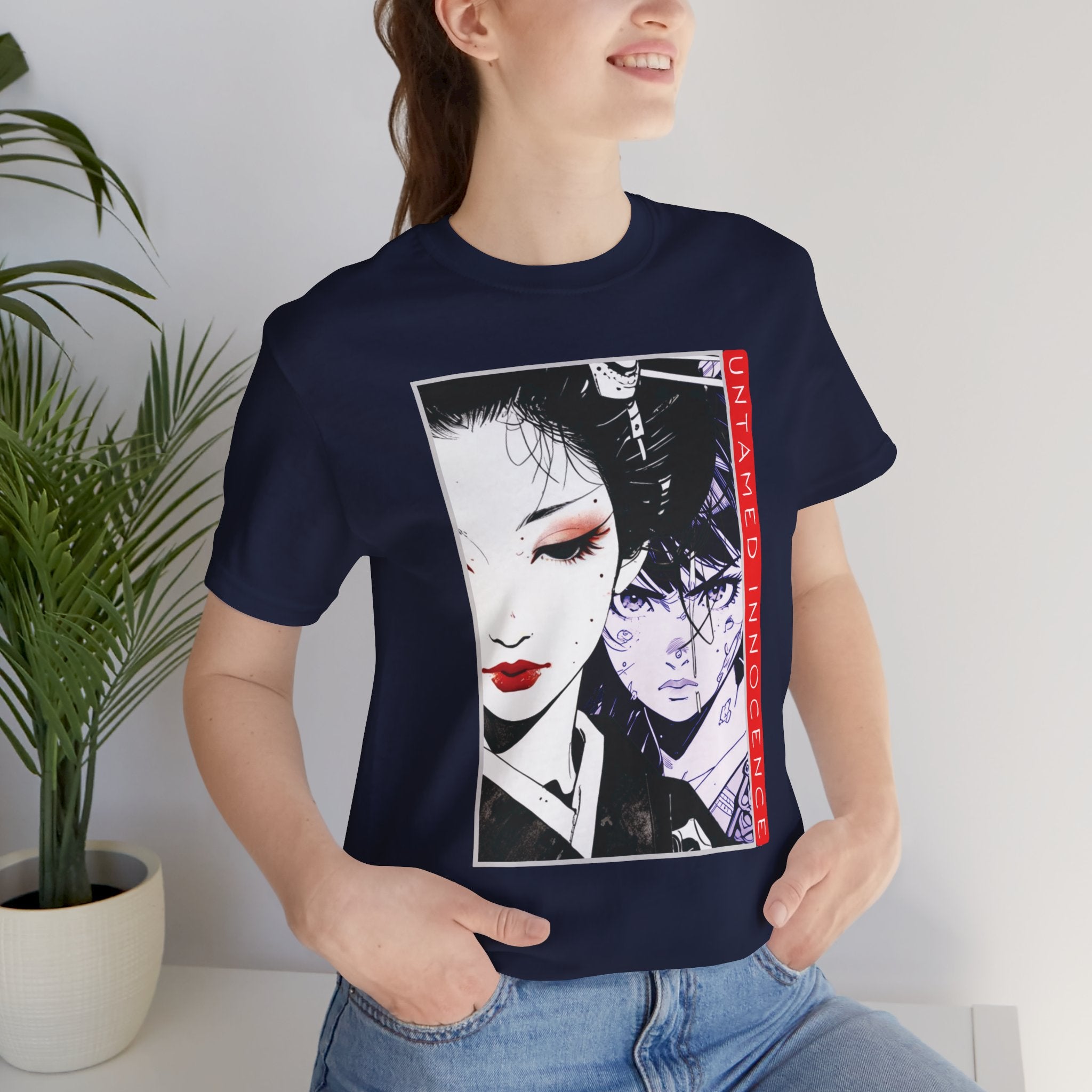 Anime Good Bad T-shirt - Untamed Innocence