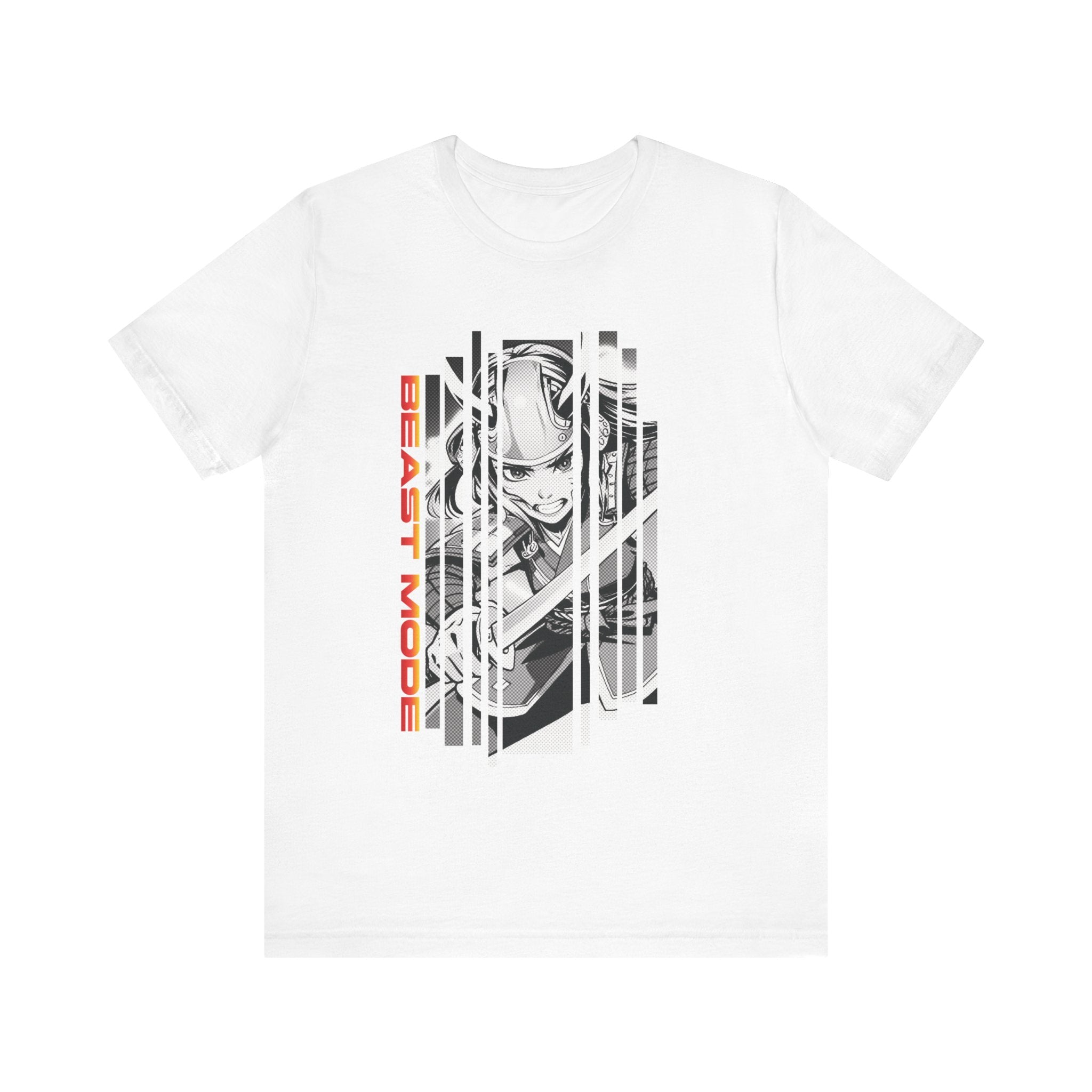 Anime Girl Warrior T-shirt - Beast Mode