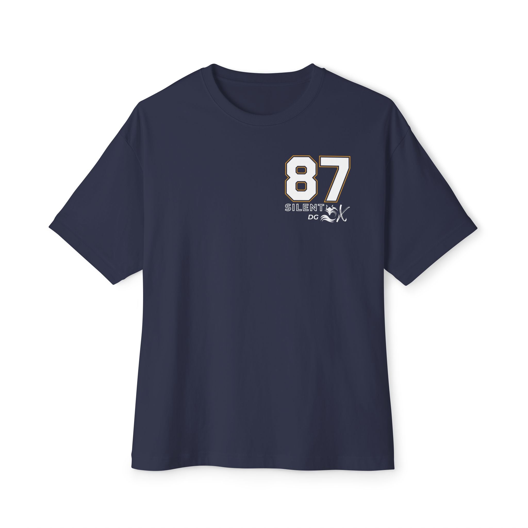 Old School 80's Oversized Casual Streetwear - 87 Block Busted