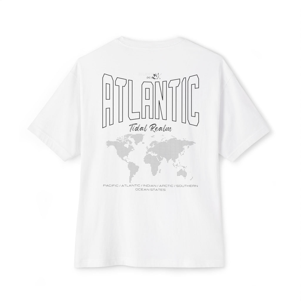 5-Oceans Collection Casual Streetwear Tee - Atlantic Ocean Tidal Realm