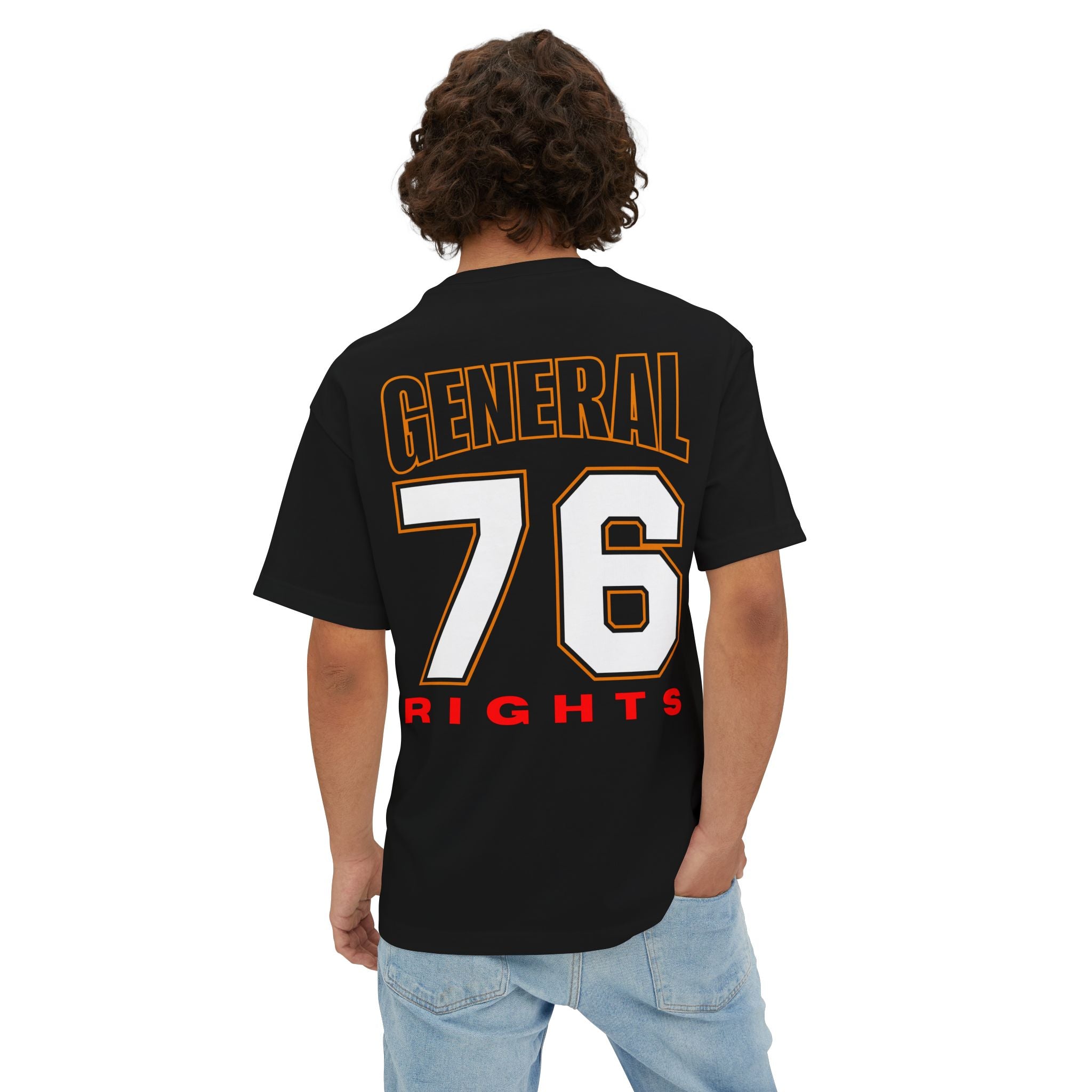 General Numbered Streetwear Box T-shirt Collection - 76 General Rights