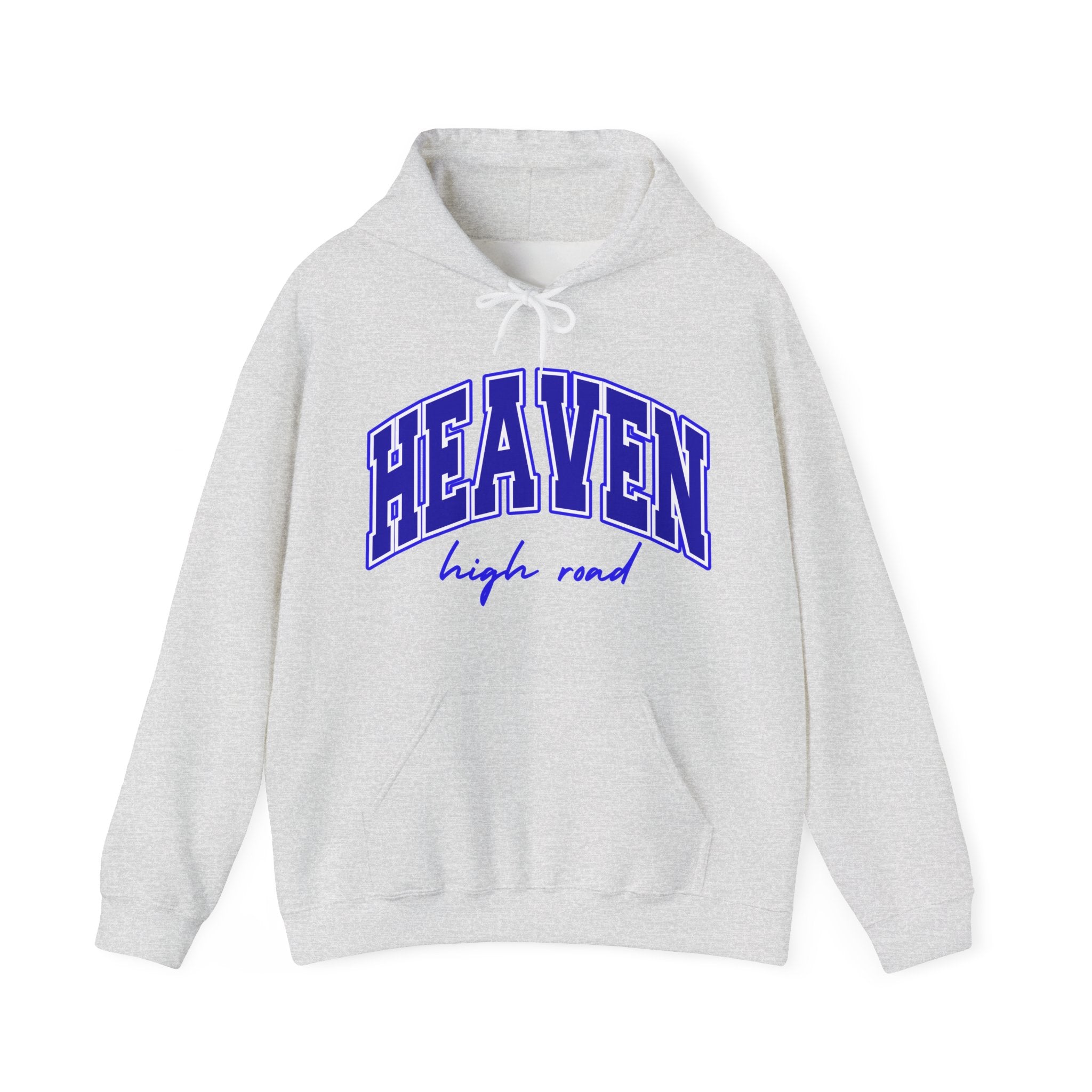Higher Ground Blue Hoodie Line - Heaven High Road