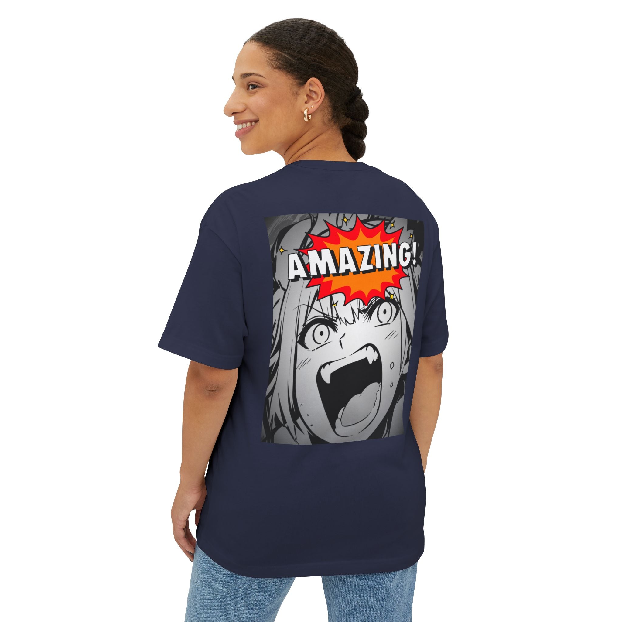Anime Blurb Casual Streetwear T-shirt - Amazing