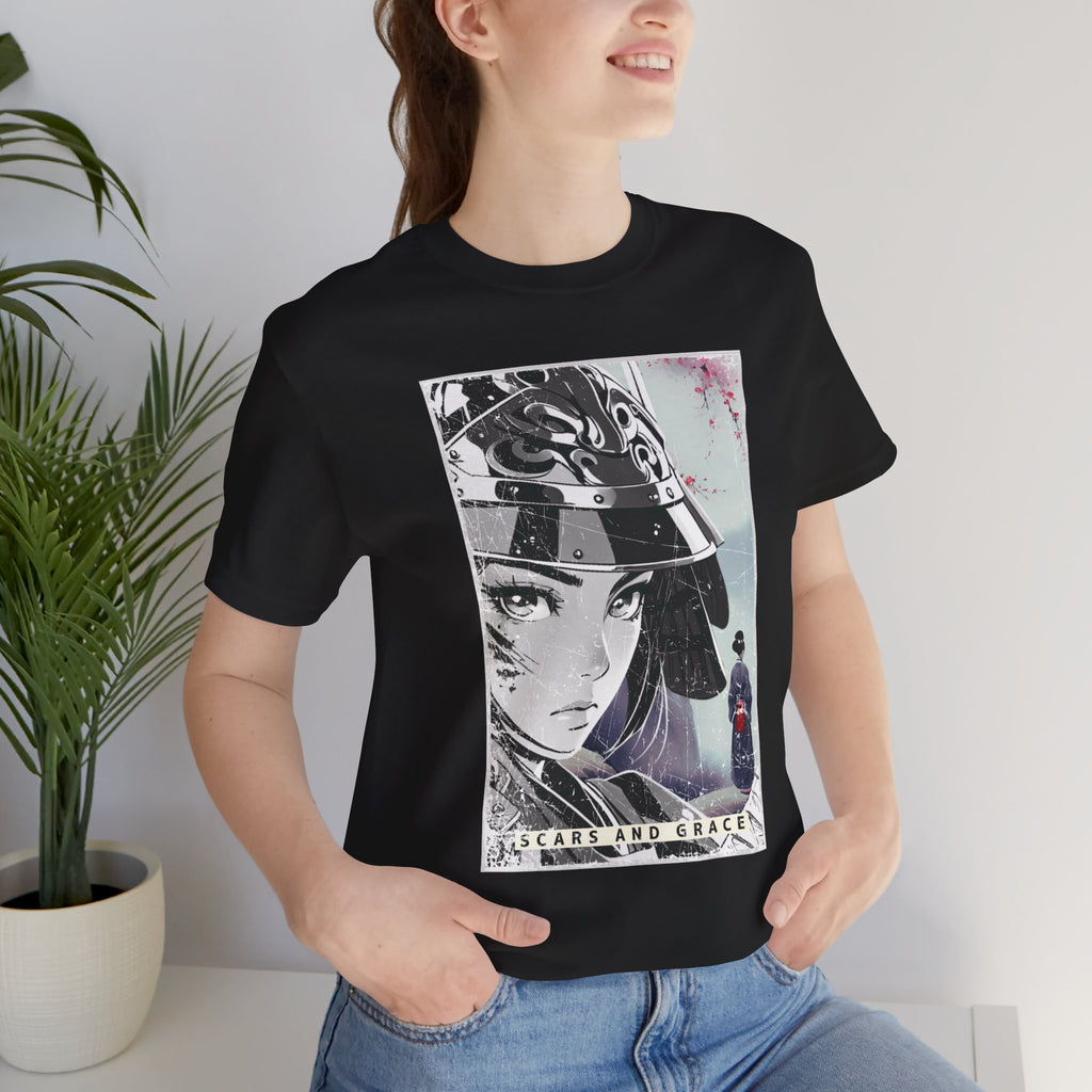 Anime Warrior Girl T-shirt - Scars And Grace