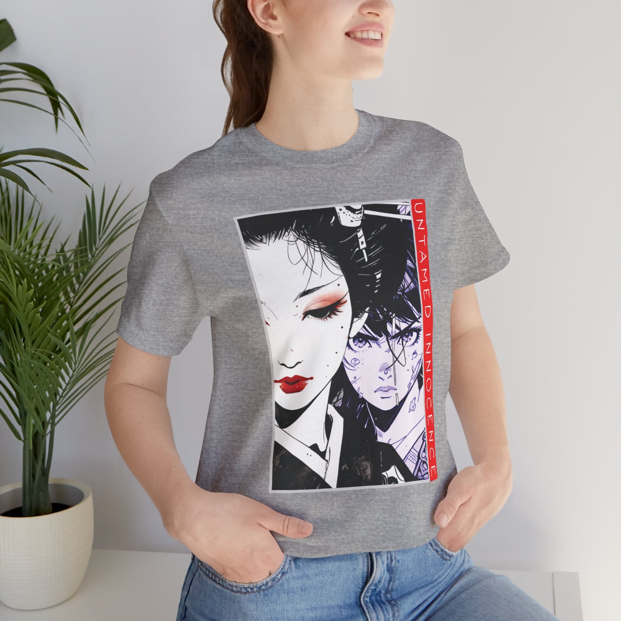 Anime Good Bad T-shirt - Untamed Innocence