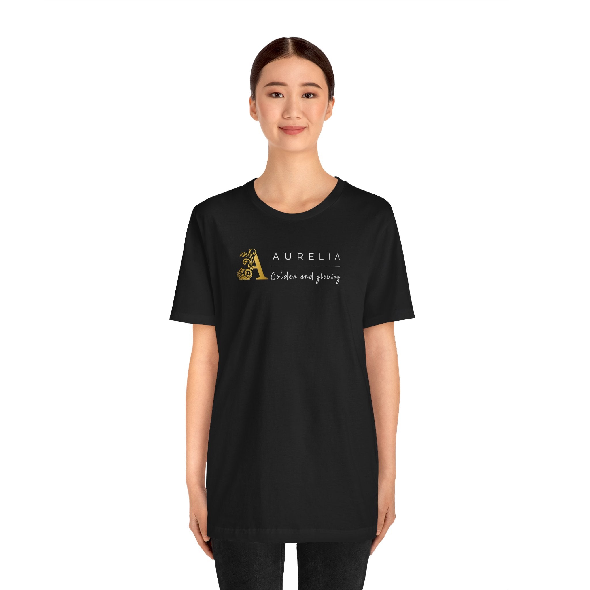 Empowering T-shirt For Friends  & Family - Verbal Vogue Tee Collection AURELIA