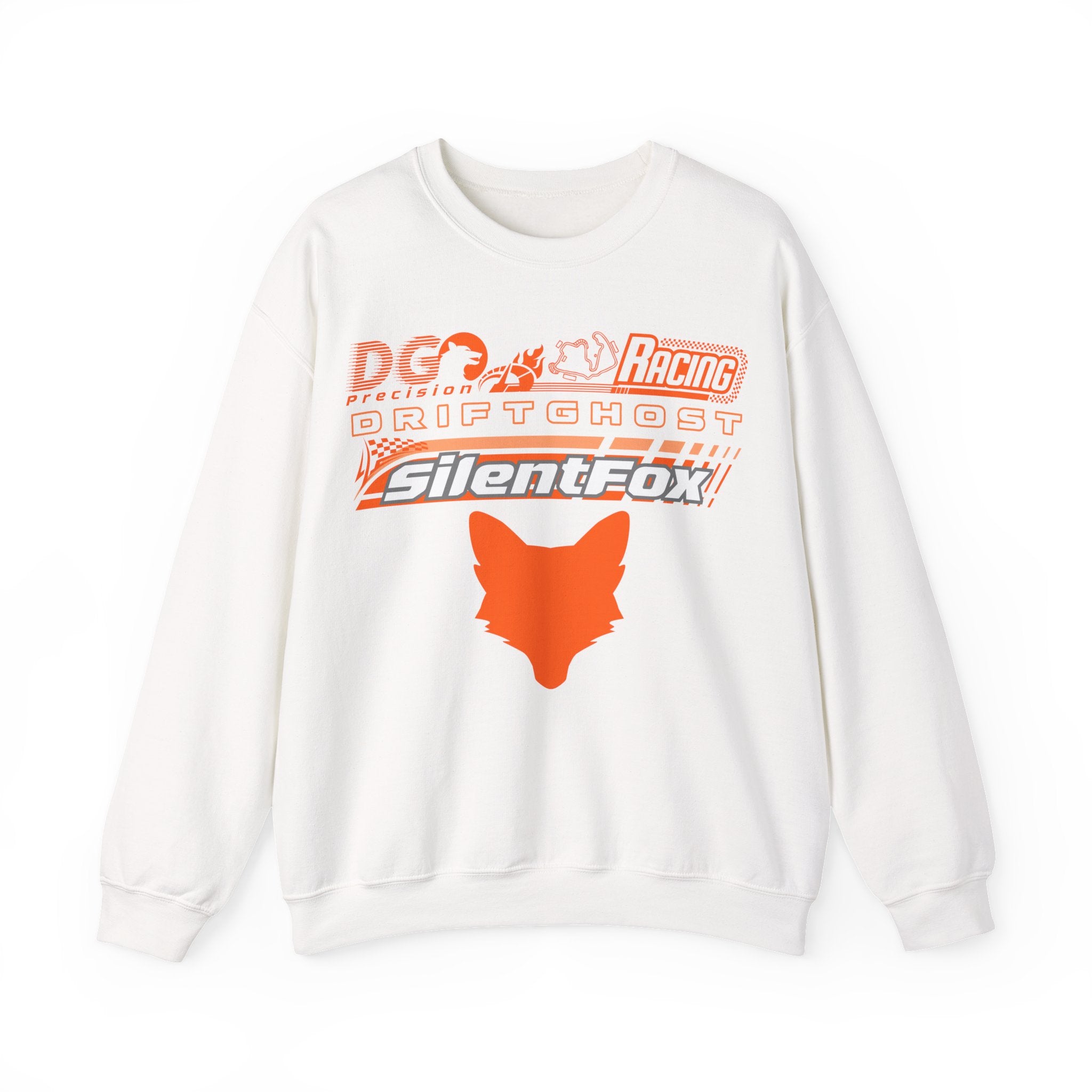 Orange Fox Racing Sweatshirt Collection - SF Drift Ghost