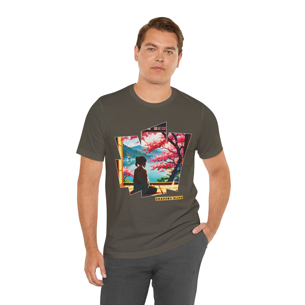 Anime Solace T-shirt - Shadows Bloom