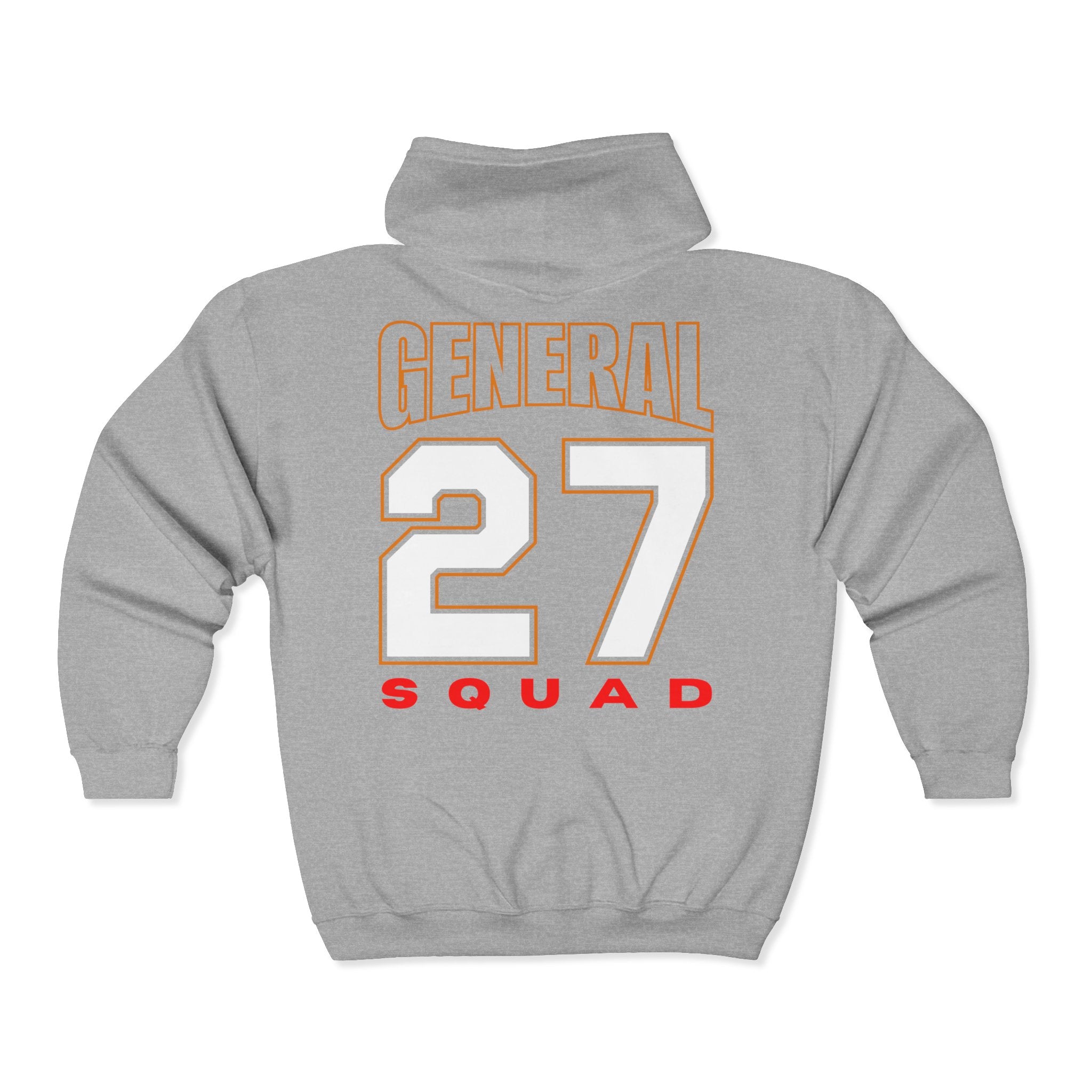 General Numbered Zip Hoodie Collection - 27 General Squad