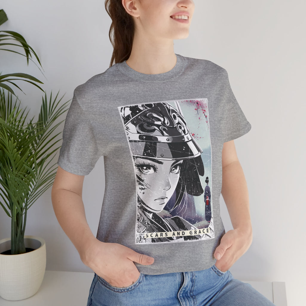 Anime Warrior Girl T-shirt - Scars And Grace