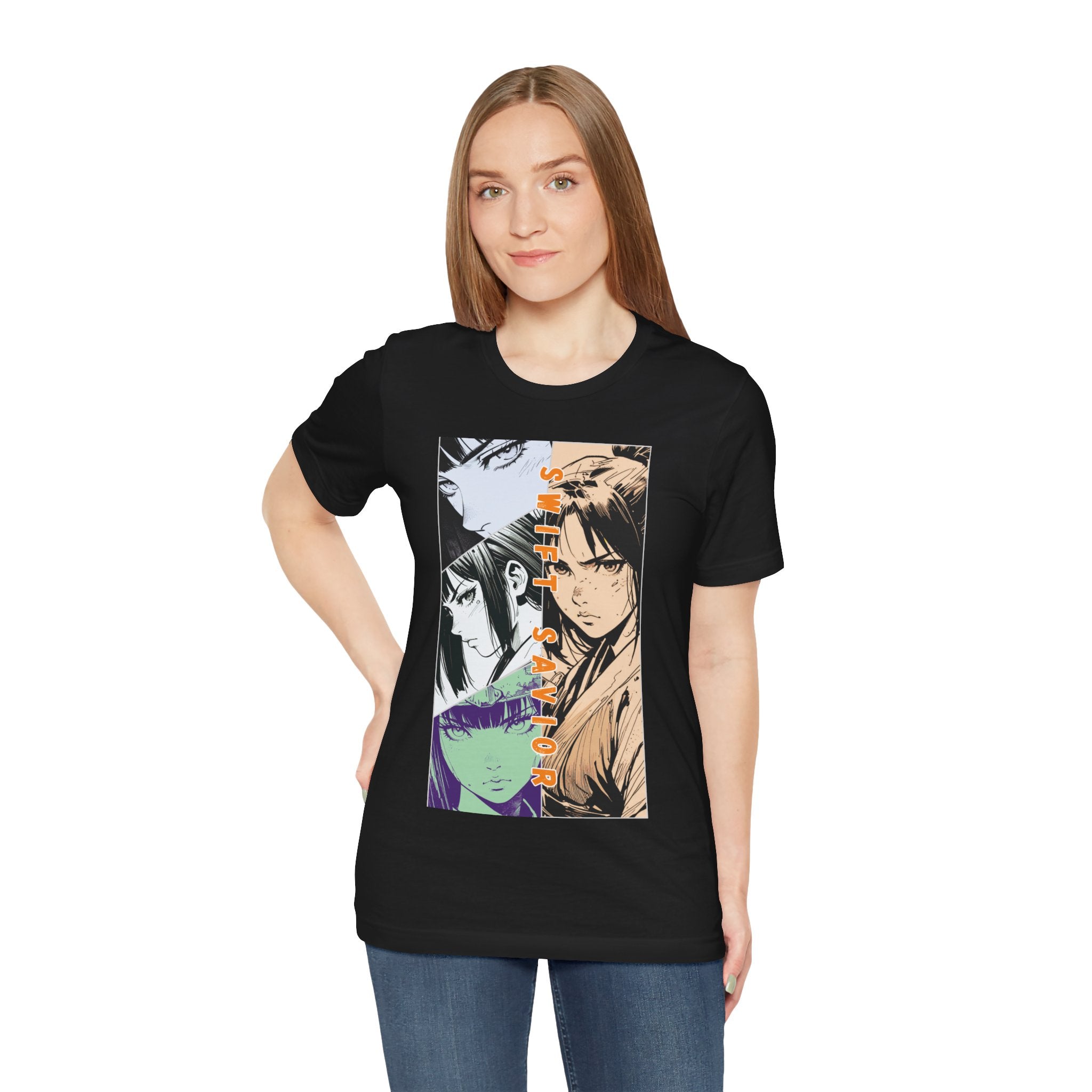 Anime Silent Hero T-shirt - Swift Savior