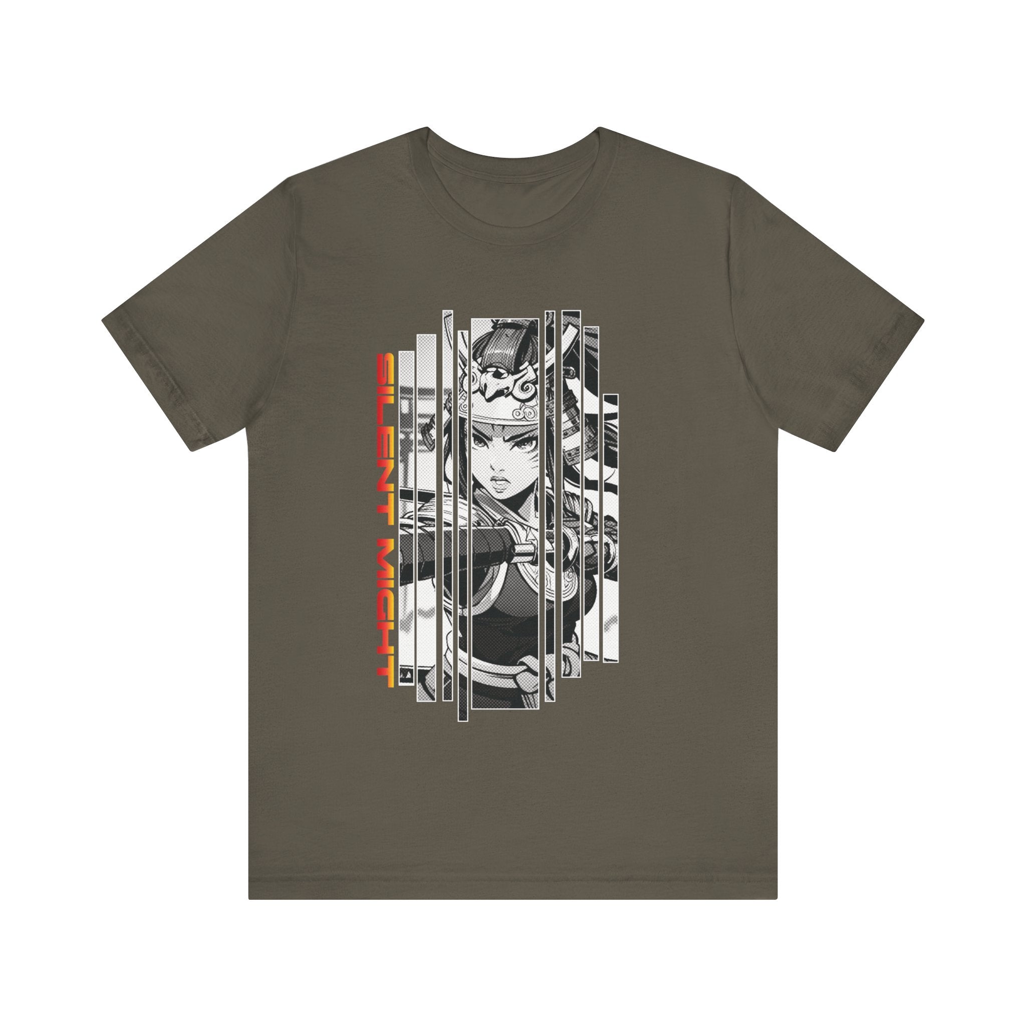 Anime Girl Warrior T-shirt - Silent Might