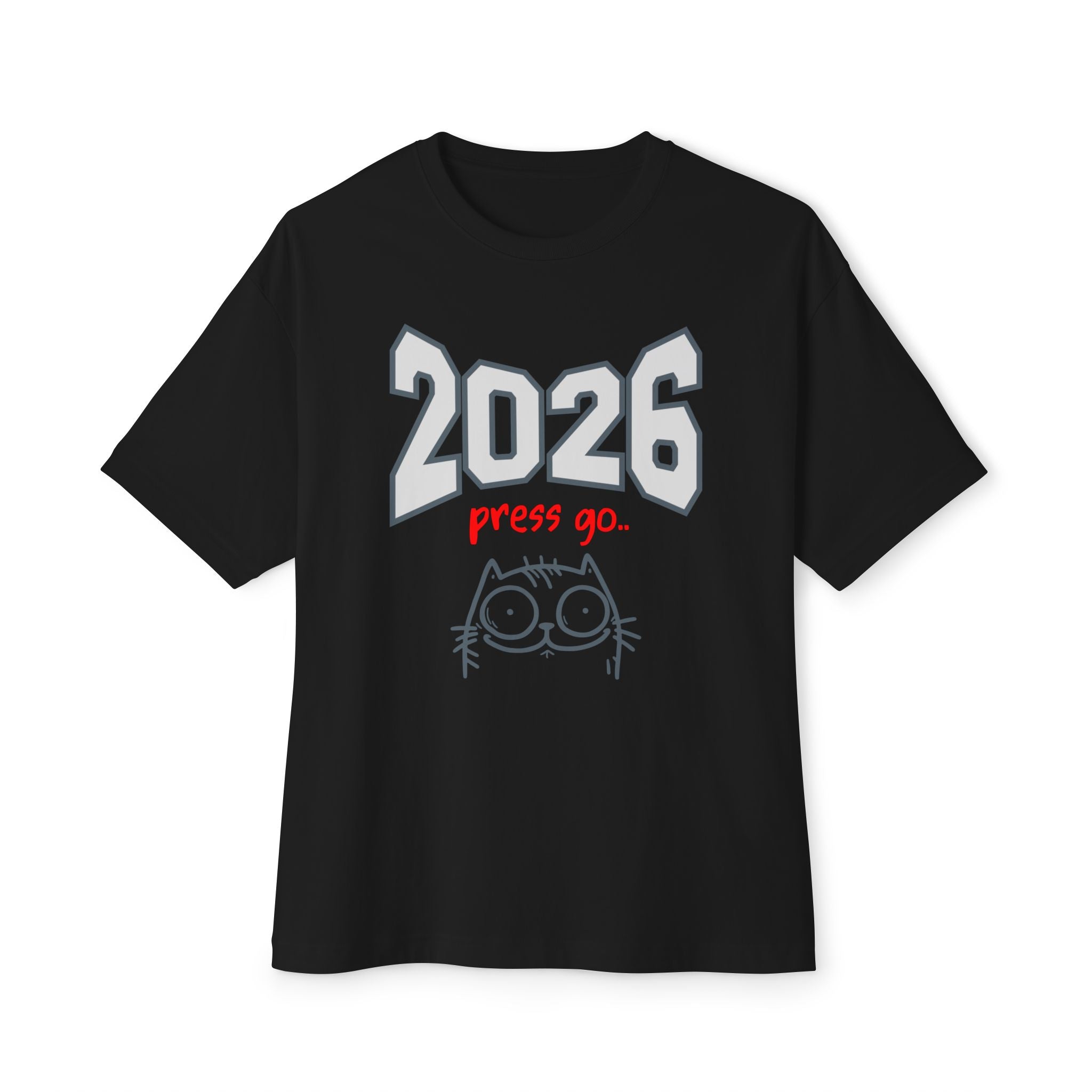 2026 New Year Box-Tee Line - Press Go 2026