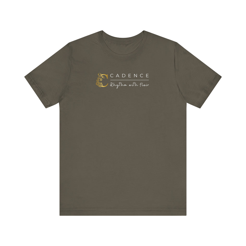 Empowering T-shirt For Friends  & Family - Verbal Vogue Tee Collection CADENCE