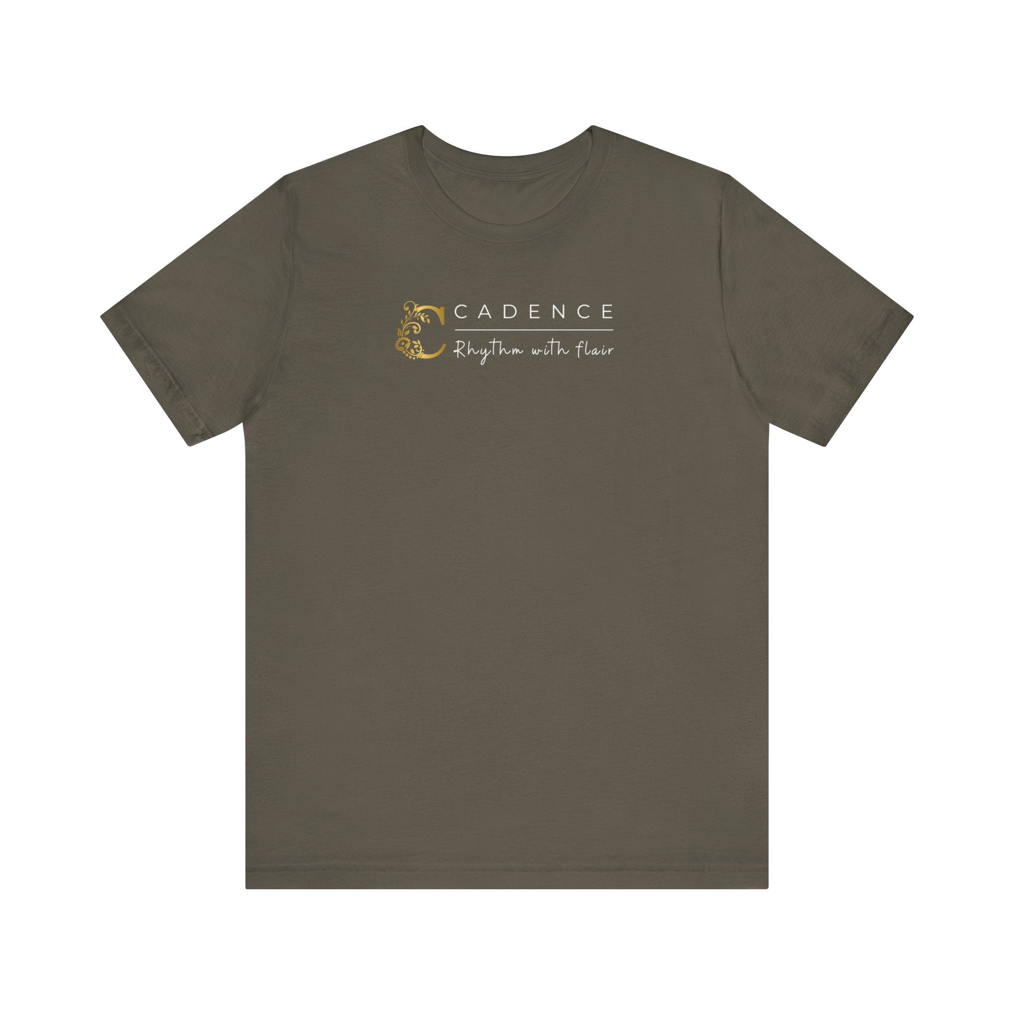 Empowering T-shirt For Friends  & Family - Verbal Vogue Tee Collection CADENCE