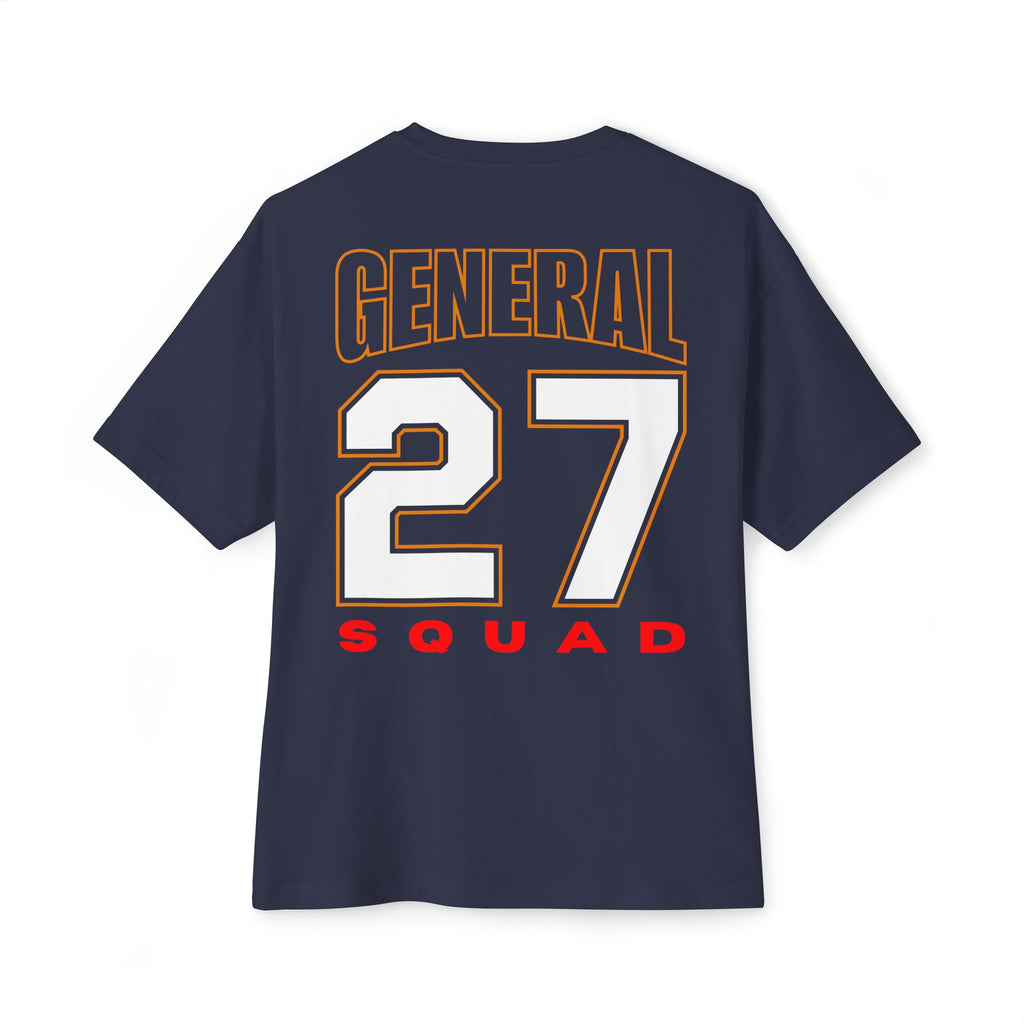 General Numbered Streetwear Box T-shirt Collection - 27 General Squad