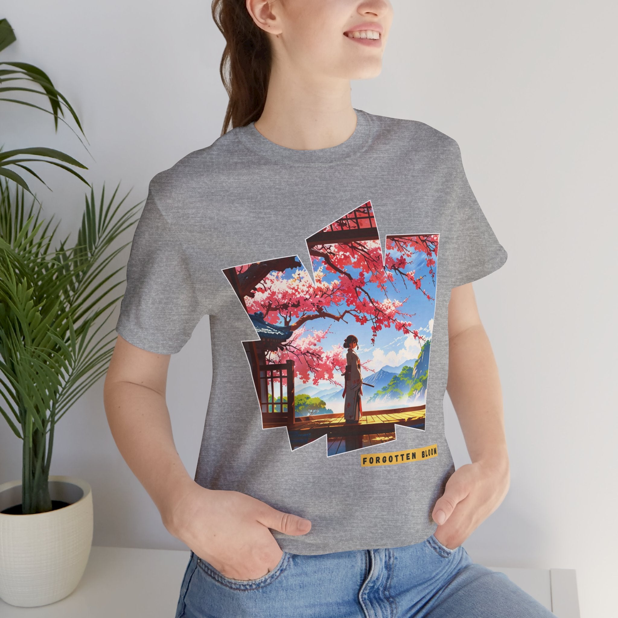 Anime Solace T-shirt - Forgotten Bloom