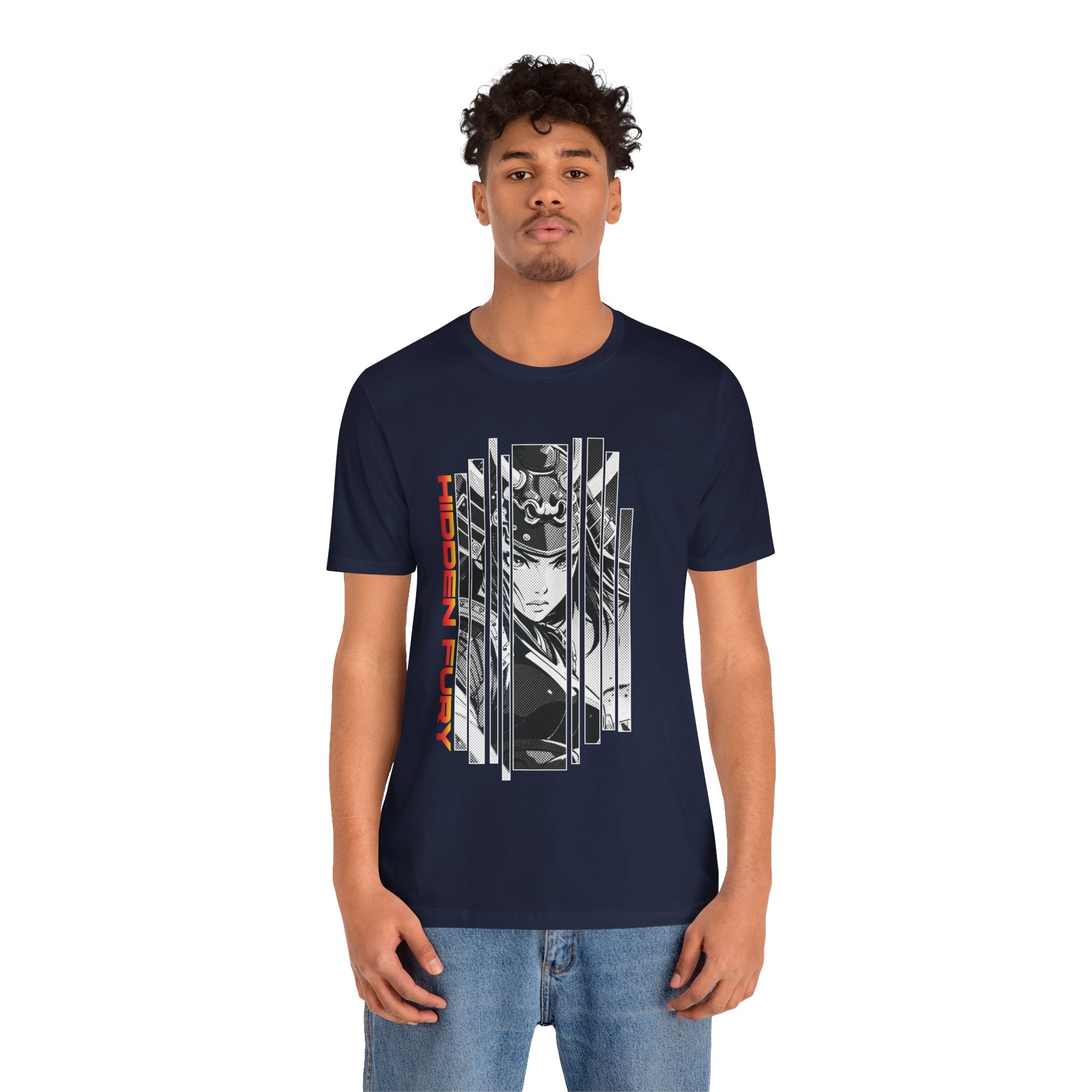 Anime Girl Warrior T-shirt - Hidden Fury