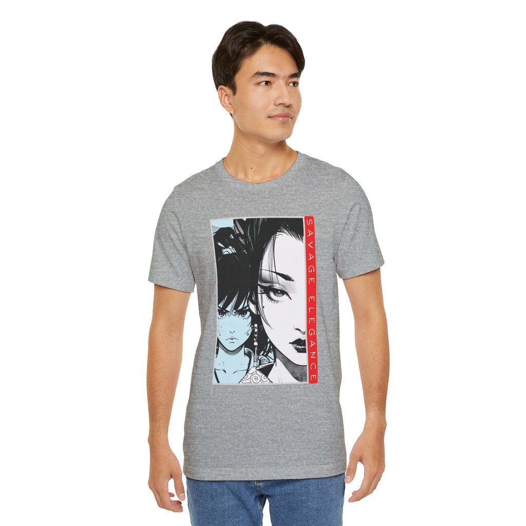 Anime Good Bad T-shirt - Savage Elegance