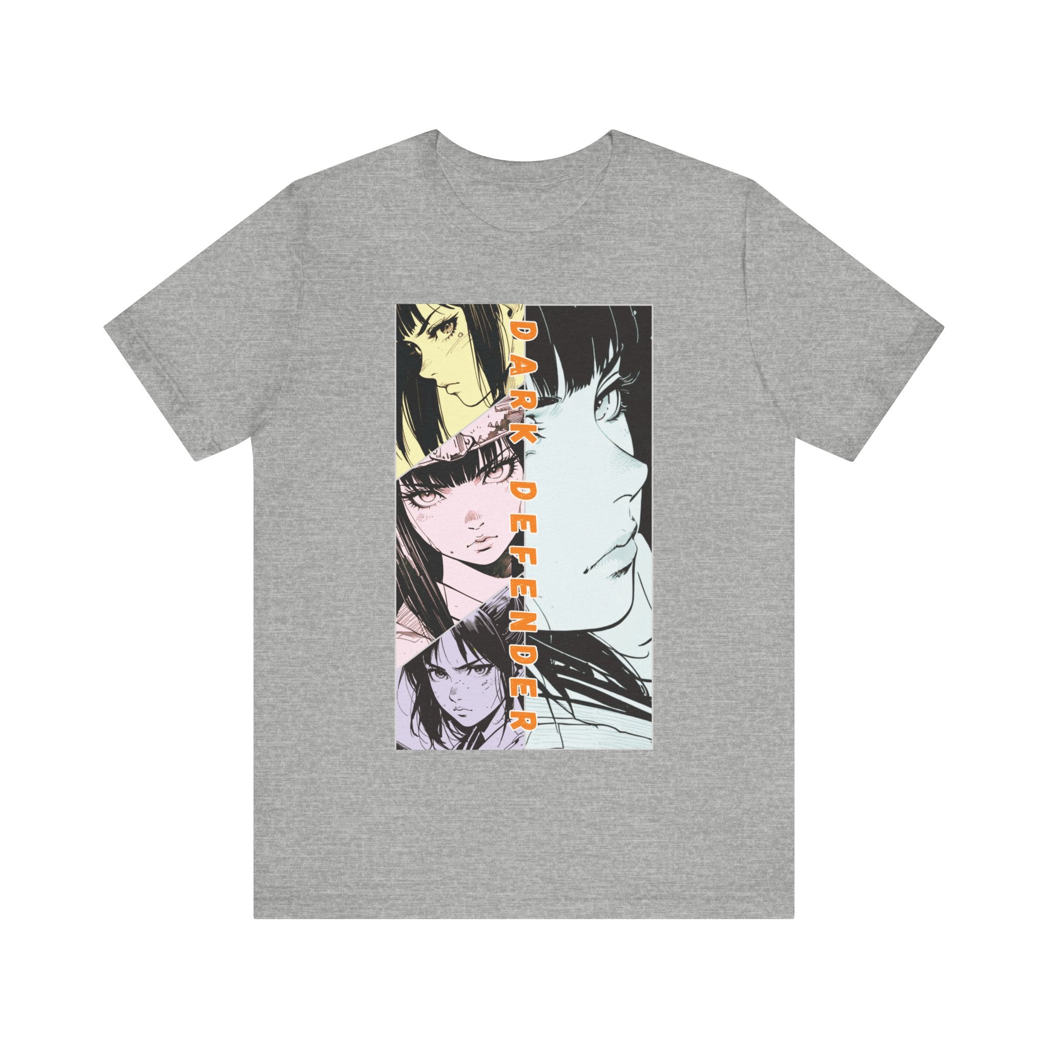 Anime Silent Hero T-shirt - Dark Defender
