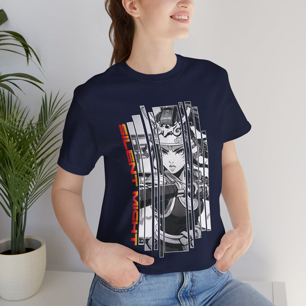 Anime Girl Warrior T-shirt - Silent Might