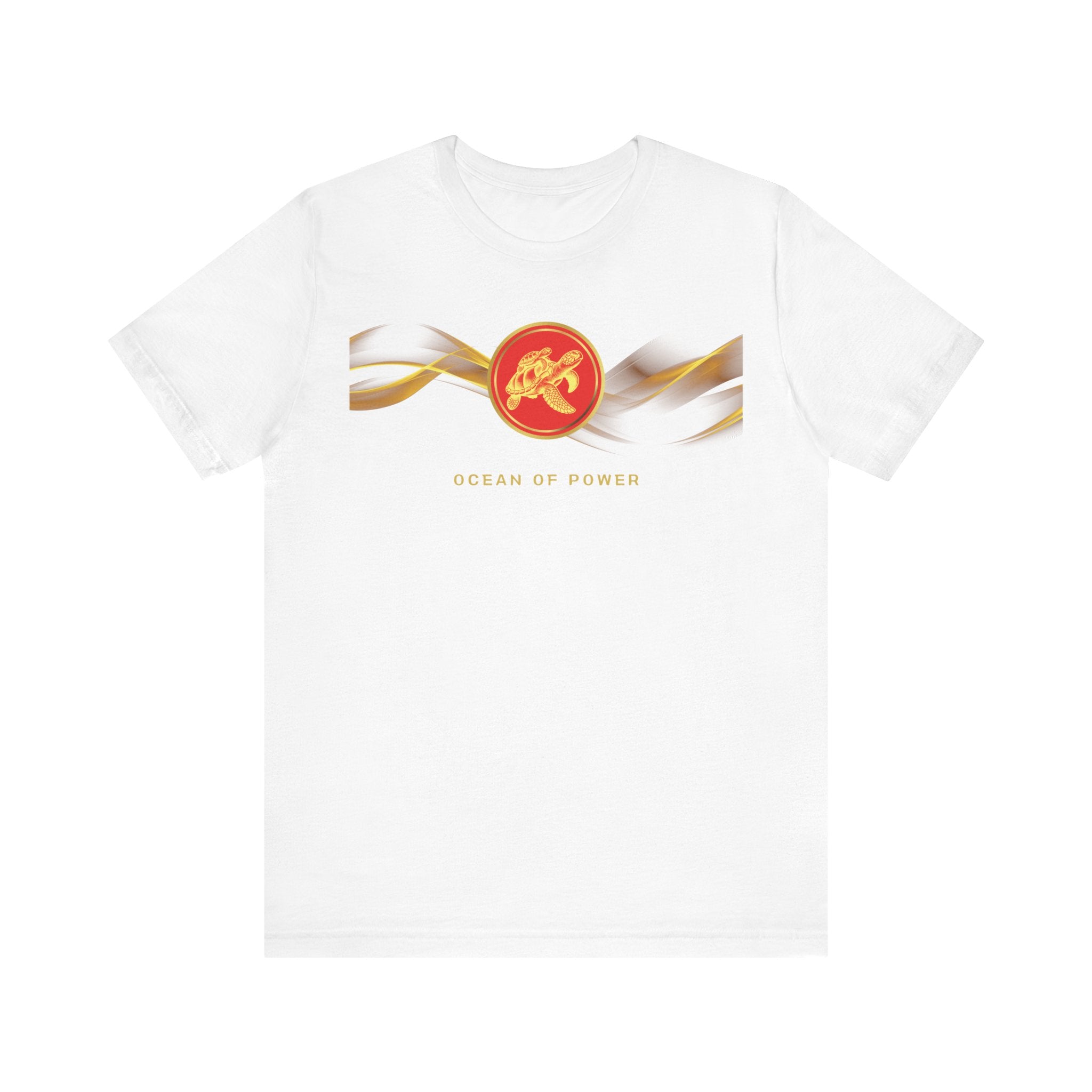 Empowering T-shirt - Zen Turtle Collection Red Power
