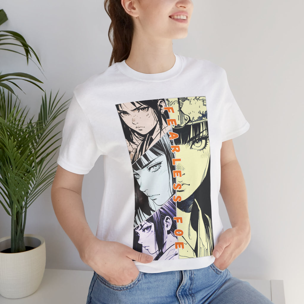Anime Silent Hero T-shirt - Fearless Foe