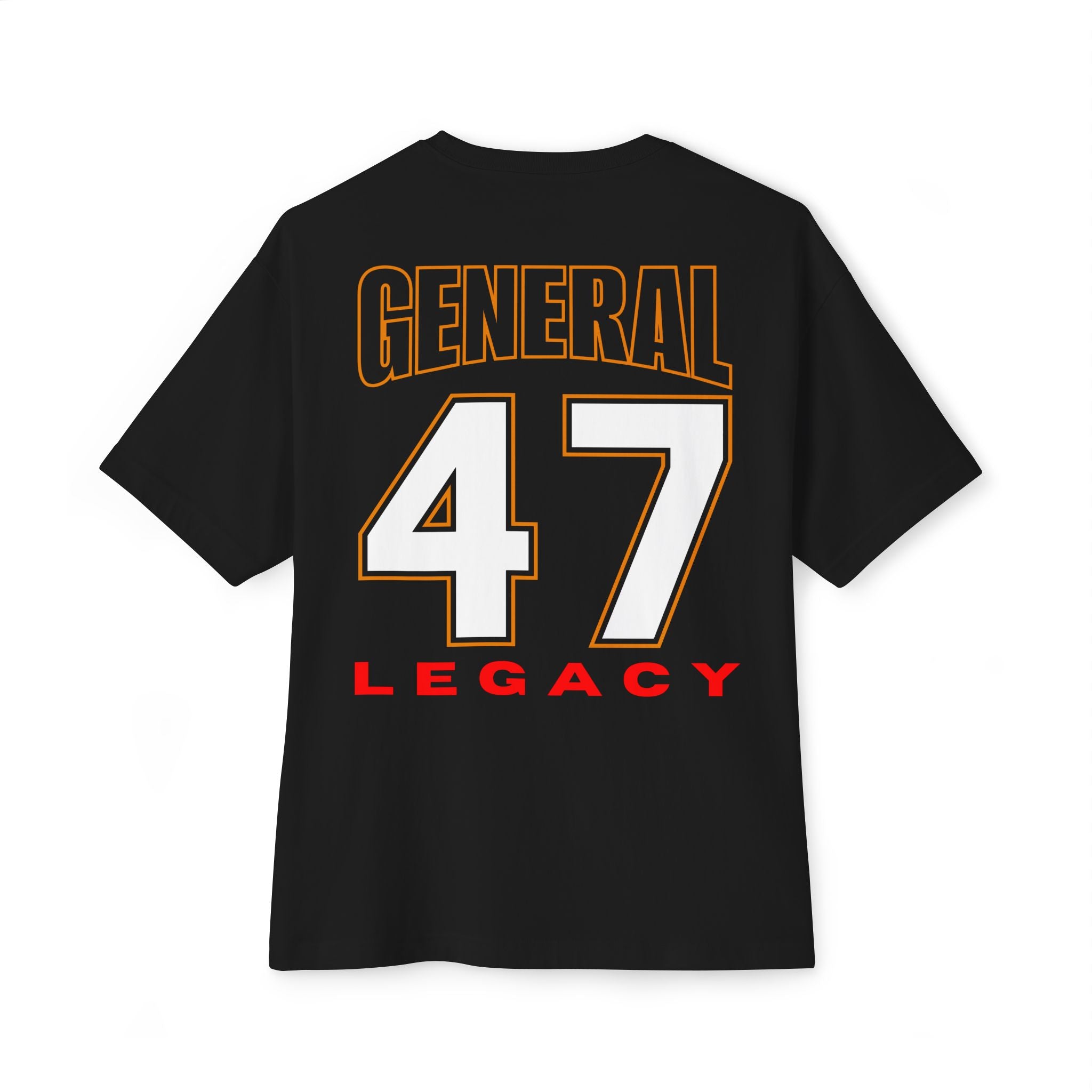 General Numbered Streetwear Box T-shirt Collection - 47 General Legacy
