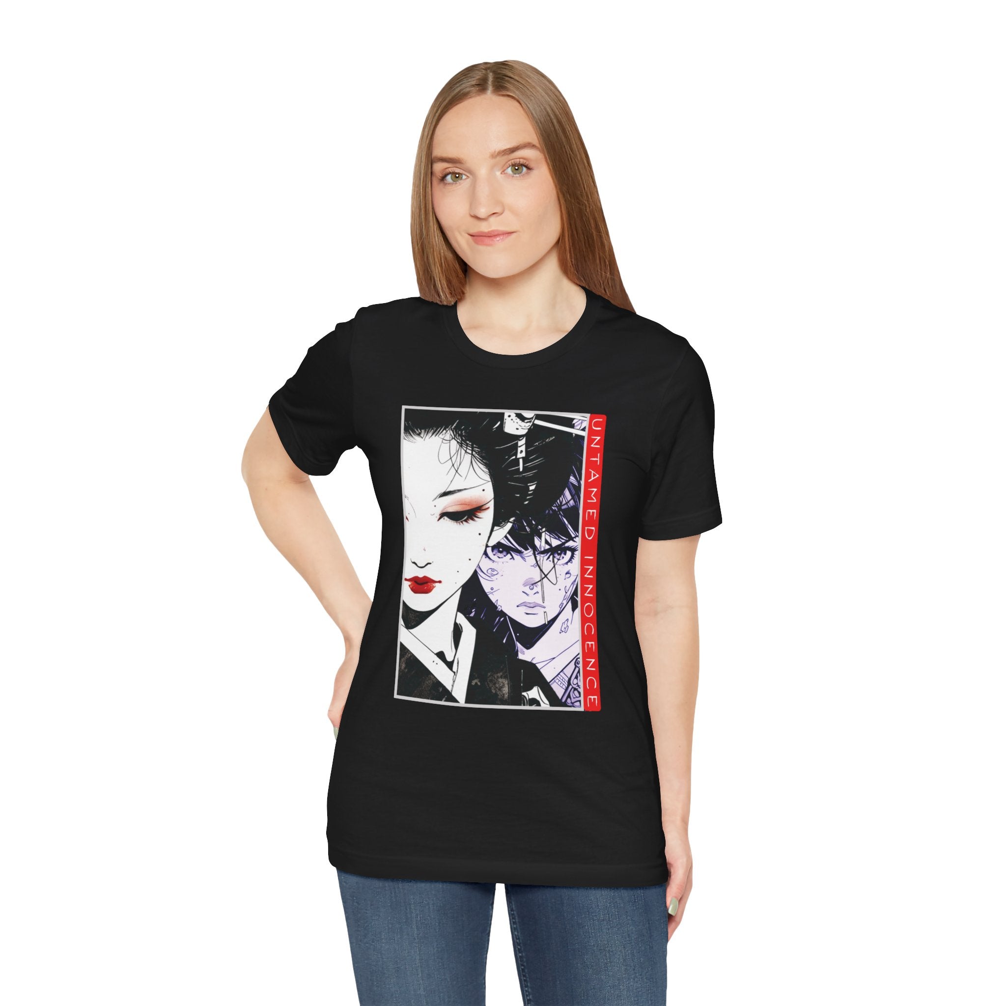 Anime Good Bad T-shirt - Untamed Innocence