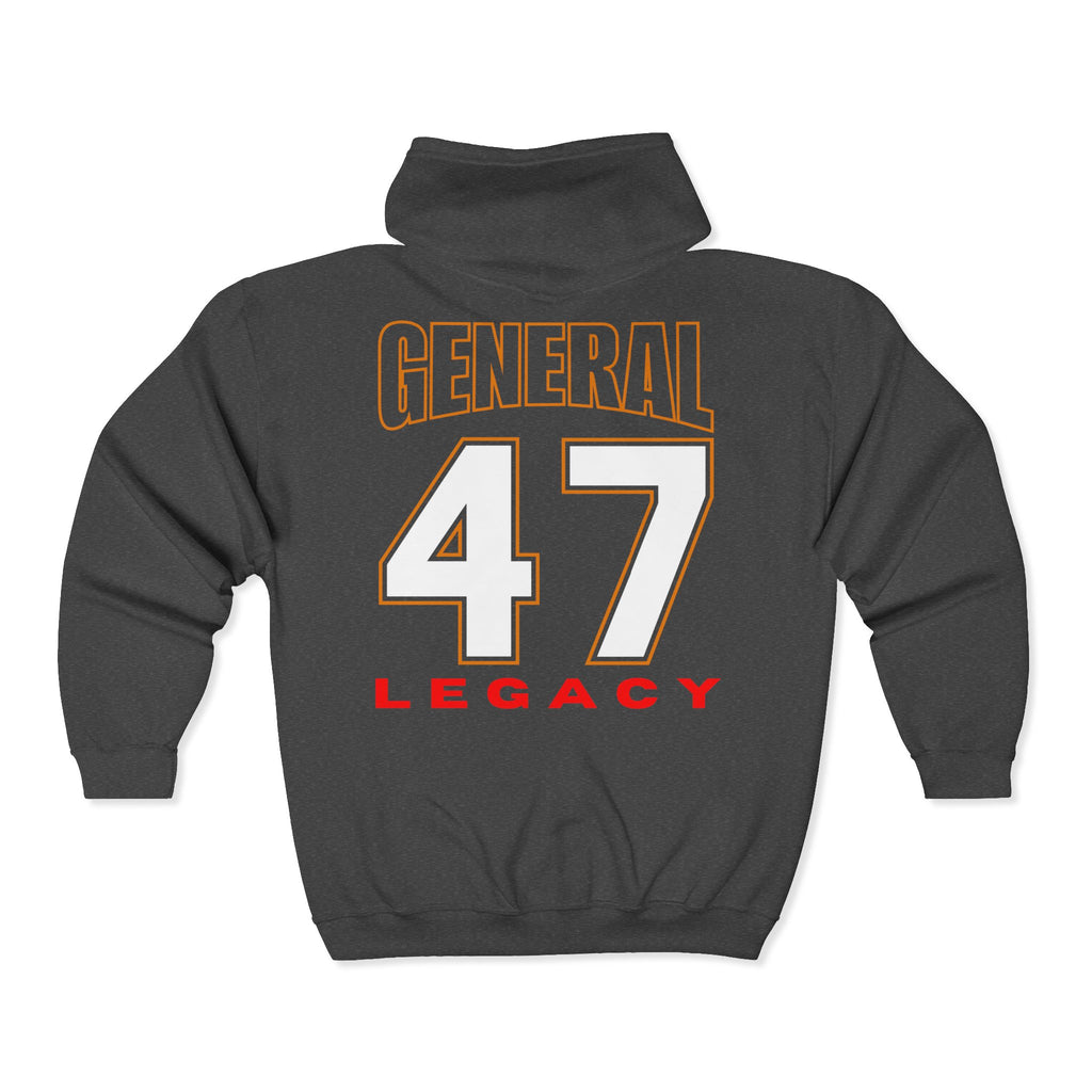 General Numbered Zip Hoodie Collection - 47 General Legacy