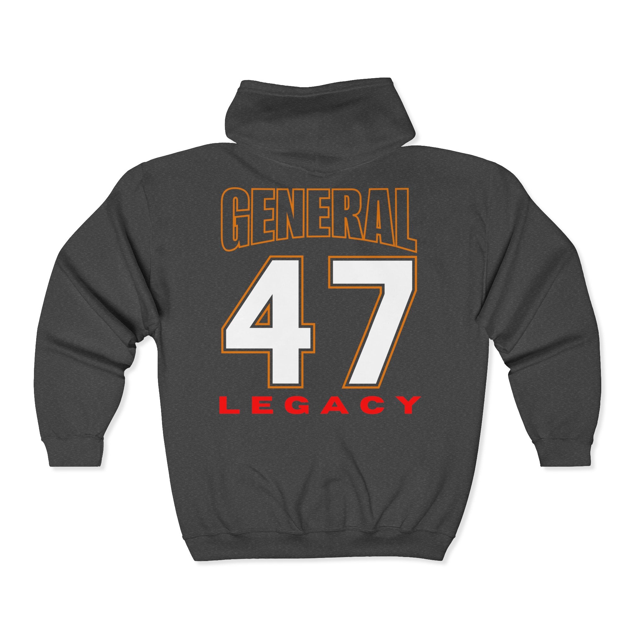 General Numbered Zip Hoodie Collection - 47 General Legacy
